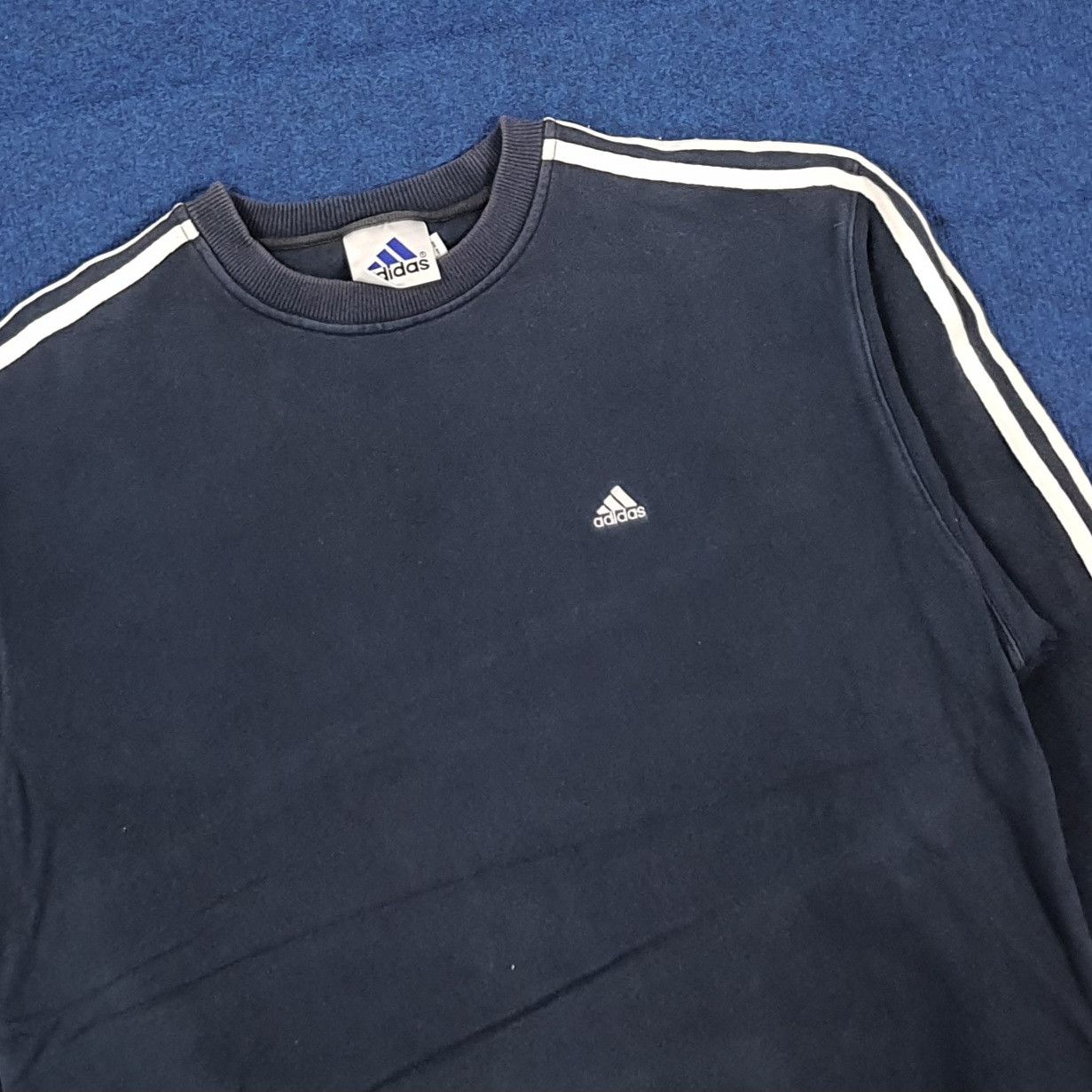 Adidas Vintage Adidas 3Stripes Custom Yohji Logo Sweatshirt C305N20 Size US M / EU 48-50 / 2 - 4 Thumbnail