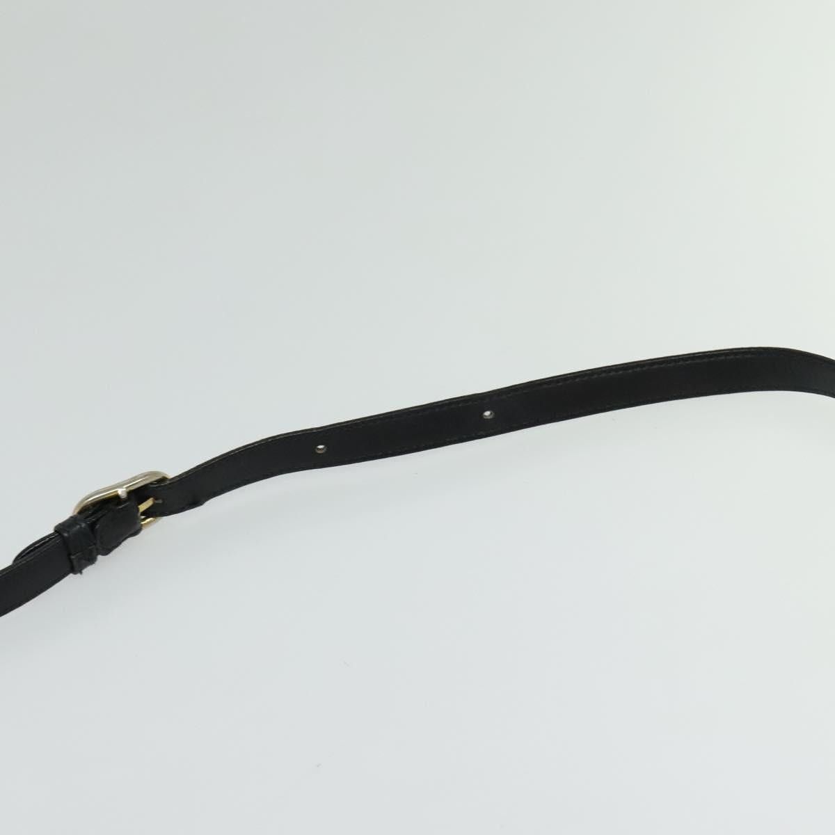 Gucci GUCCI Shoulder Bag Leather Black Gold Size ONE SIZE - 8 Thumbnail