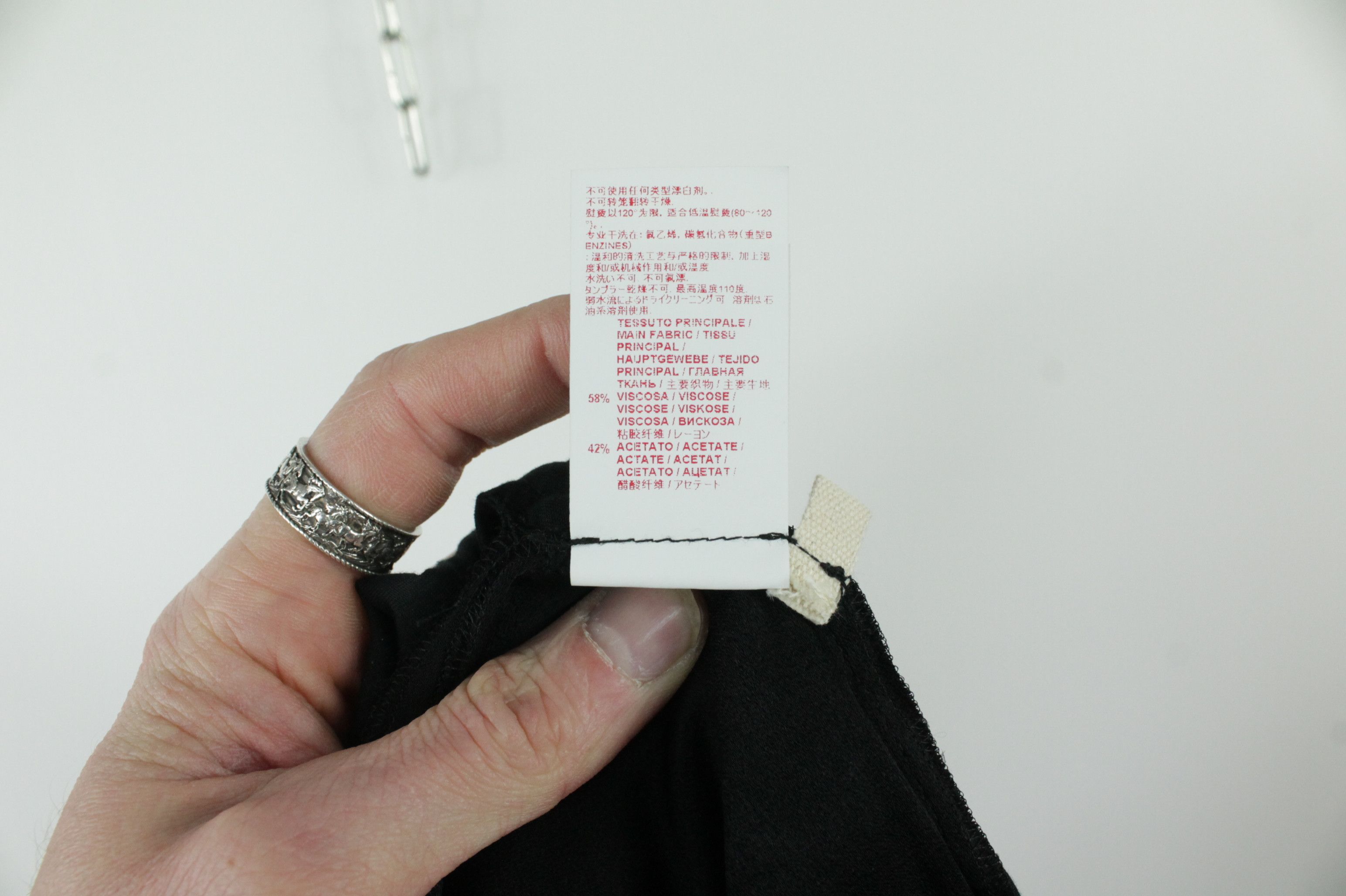 Marni Marni Commessa Viscose Acetate Black Dress Pants Size 30" / US 8 / IT 44 - 8 Thumbnail