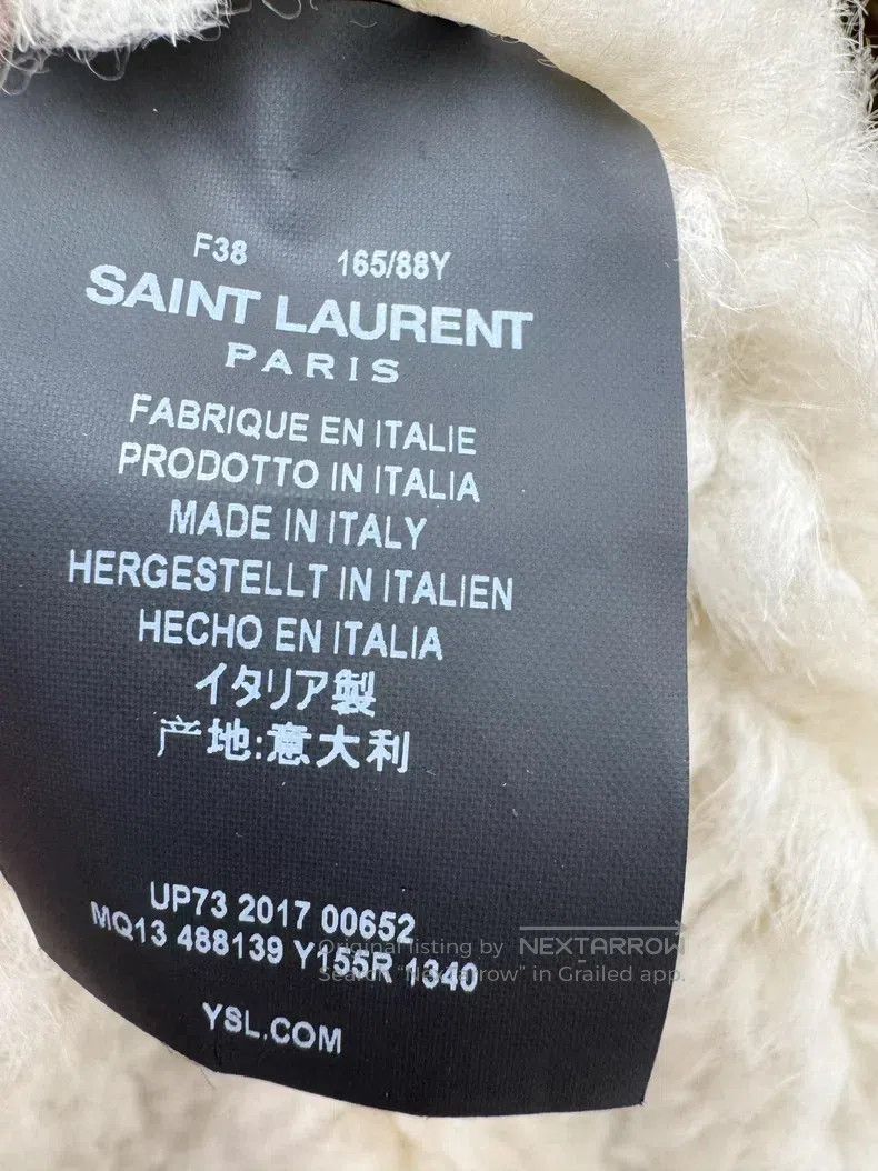 Saint Laurent Paris Saint Laurent Paris Fur and Leather Jacket Size XS / US 0-2 / IT 36-38 - 6 Thumbnail
