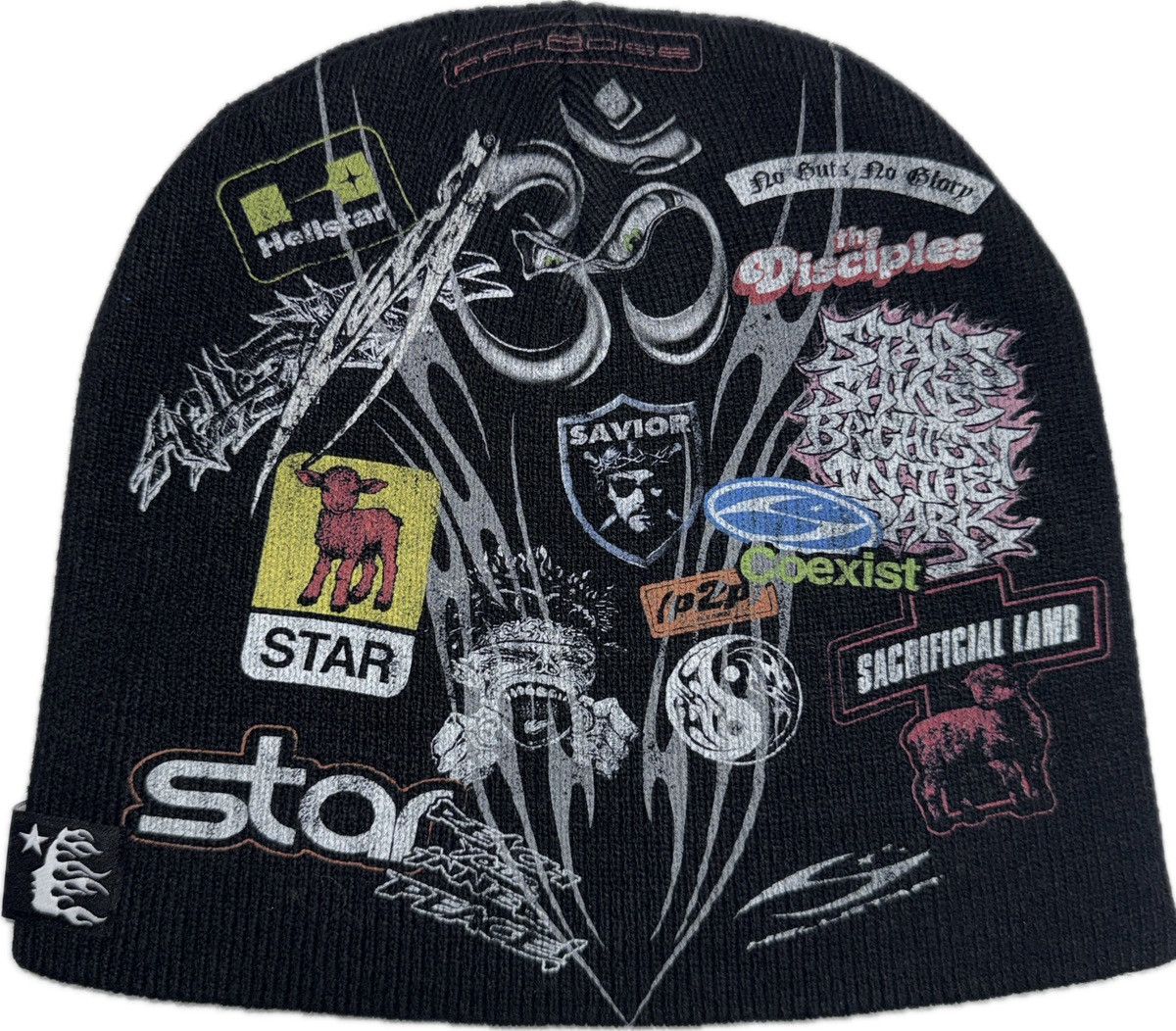 HELLSTAR Hellstar Patch Beanie Size ONE SIZE - 1 Thumbnail