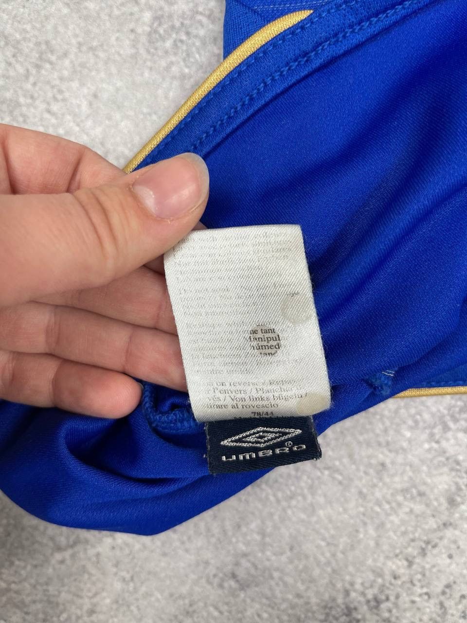 Umbro Umbro Chelsea FC 100 Years Men Home Football Shirt 2005/06 Size US M / EU 48-50 / 2 - 6 Thumbnail