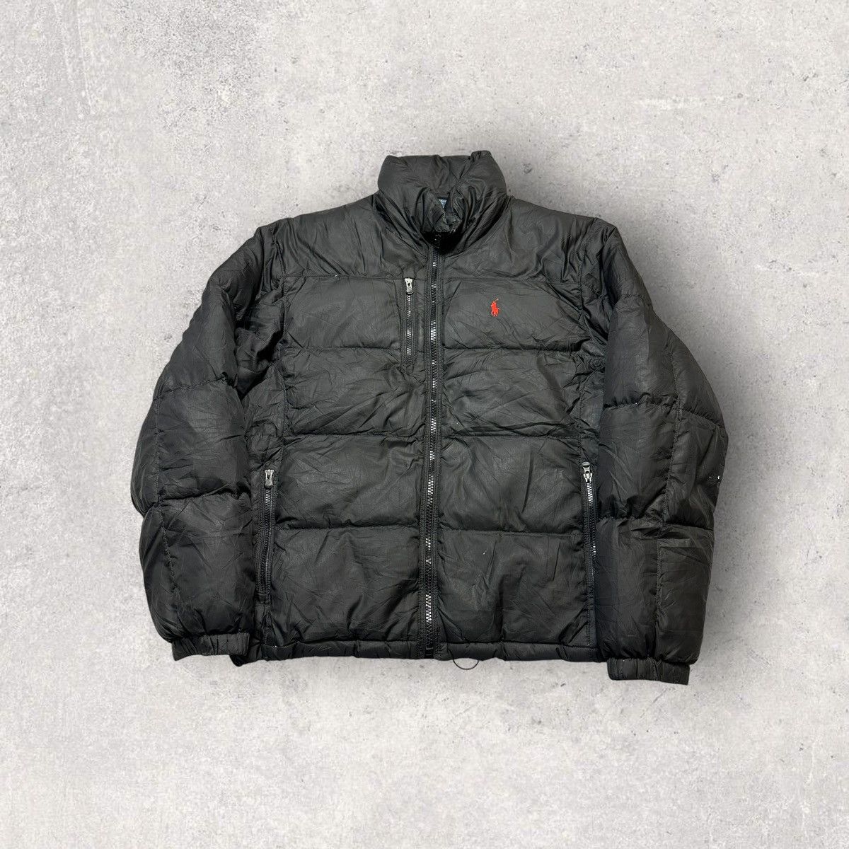 Vintage Vintage Polo 250 down puffer jacket Size US L / EU 52-54 / 3 - 1 Thumbnail