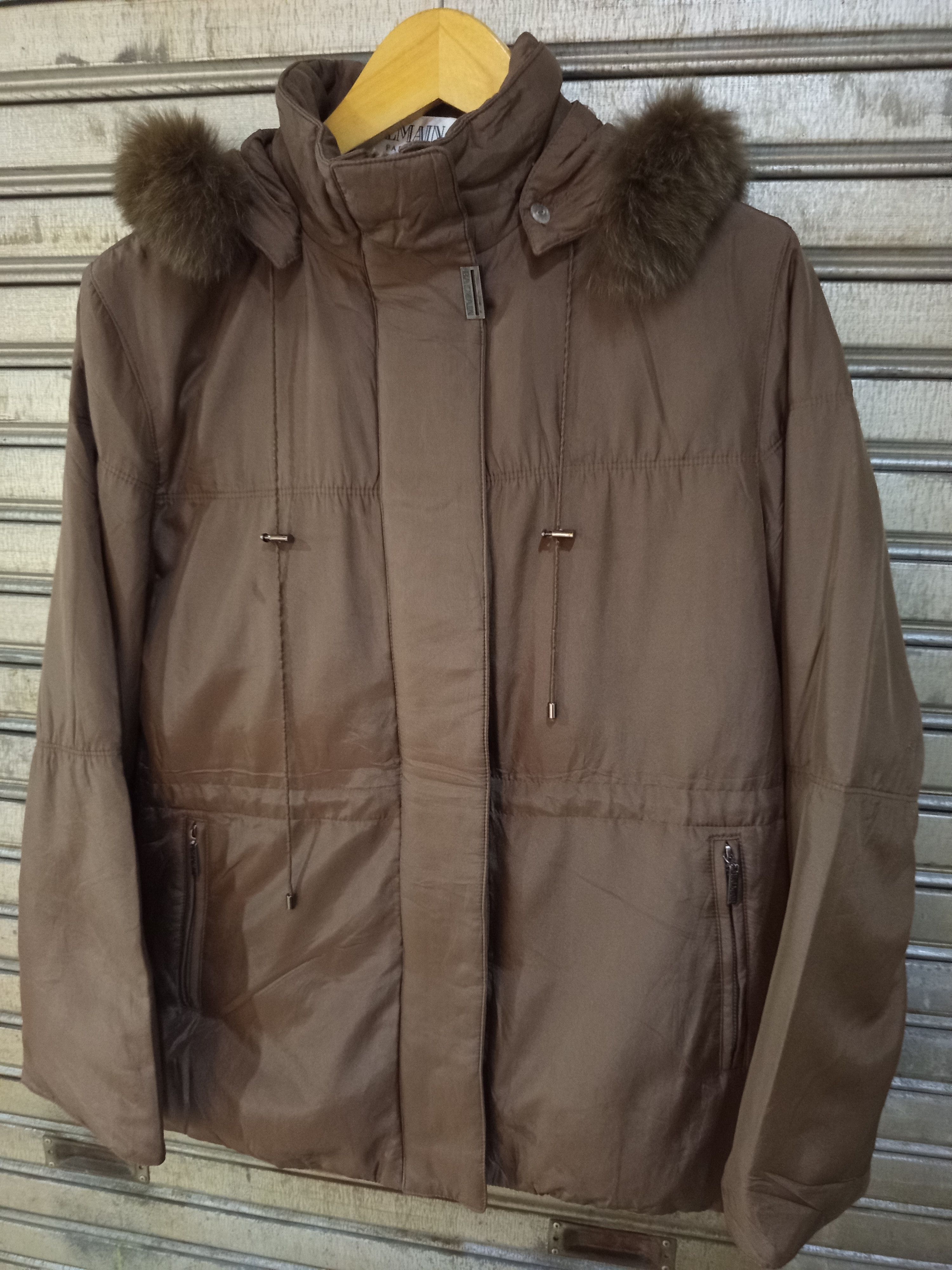 Balmain Balmain Paris Detachable Faux Fur Hood Jacket Size M / US 6-8 / IT 42-44 - 2 Thumbnail