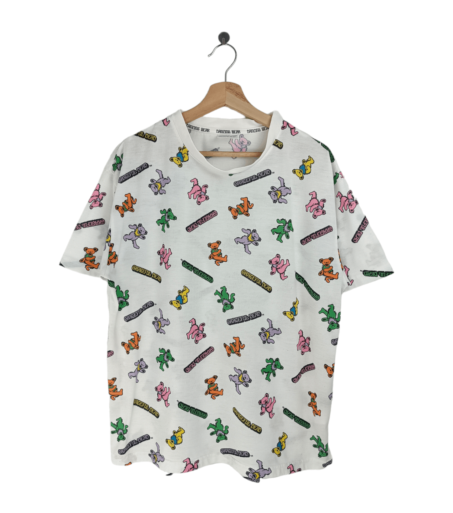VINTAGE GRATEFUL DEAD DANCING BEAR TEE PHISH DYLAN JOPLIN