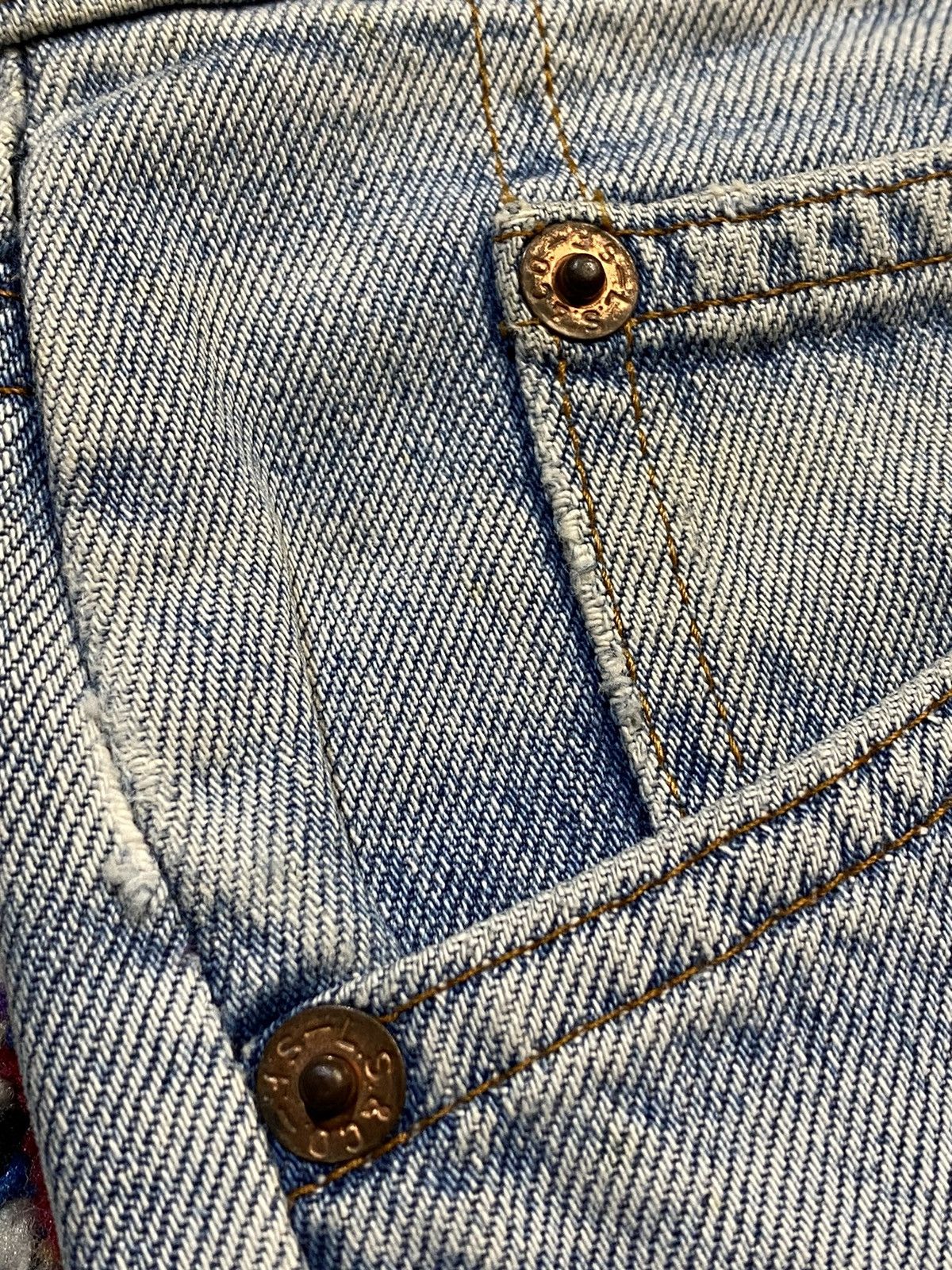Levi's 80s Orange Tab Levi's non selvedge 347 Rindem Blue Jeans W32 Size US 32 / EU 48 - 14 Thumbnail