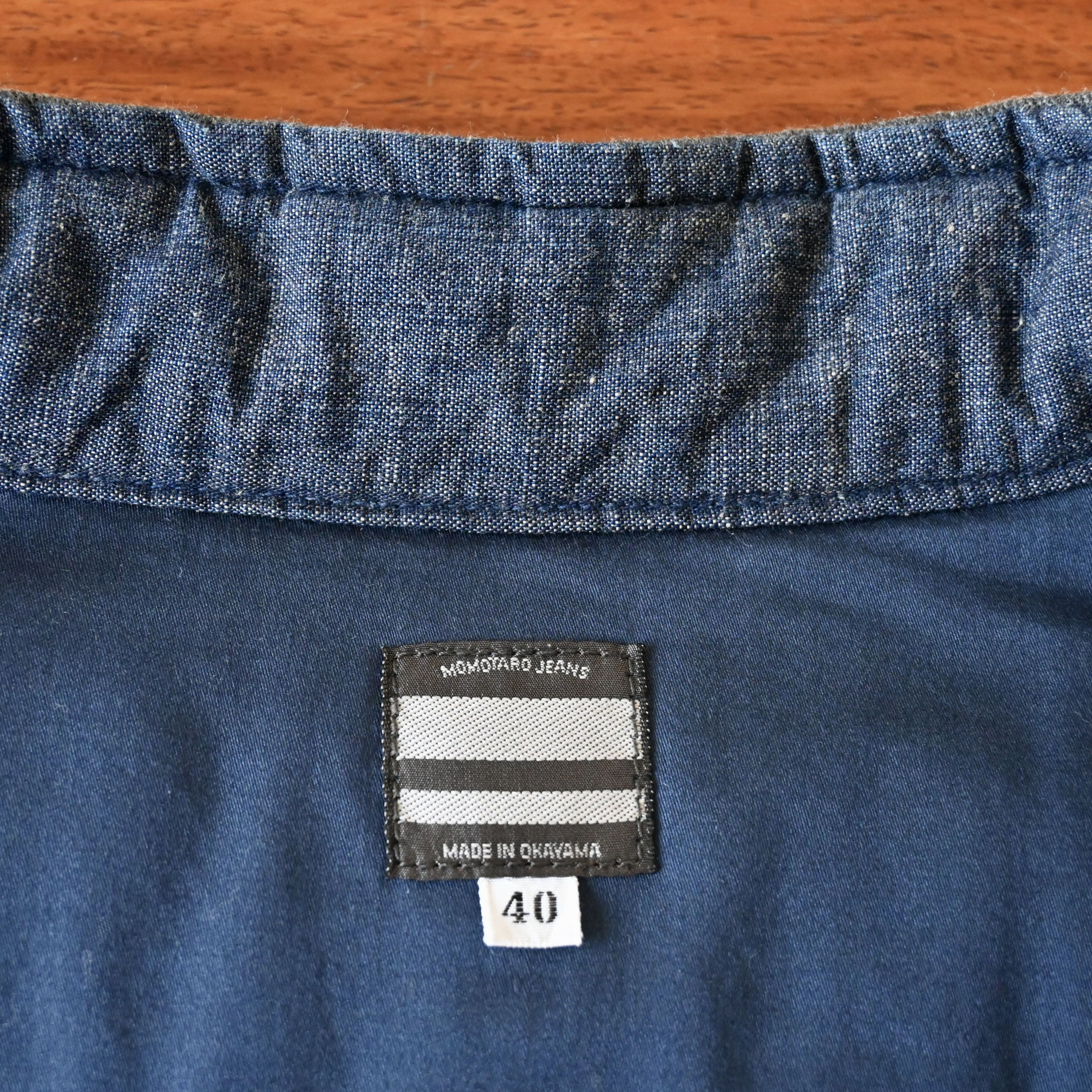 Momotaro Jeans MOMOTARO JEANS Chambray Cowboy Vest, made in Japan Size US M / EU 48-50 / 2 - 14 Thumbnail