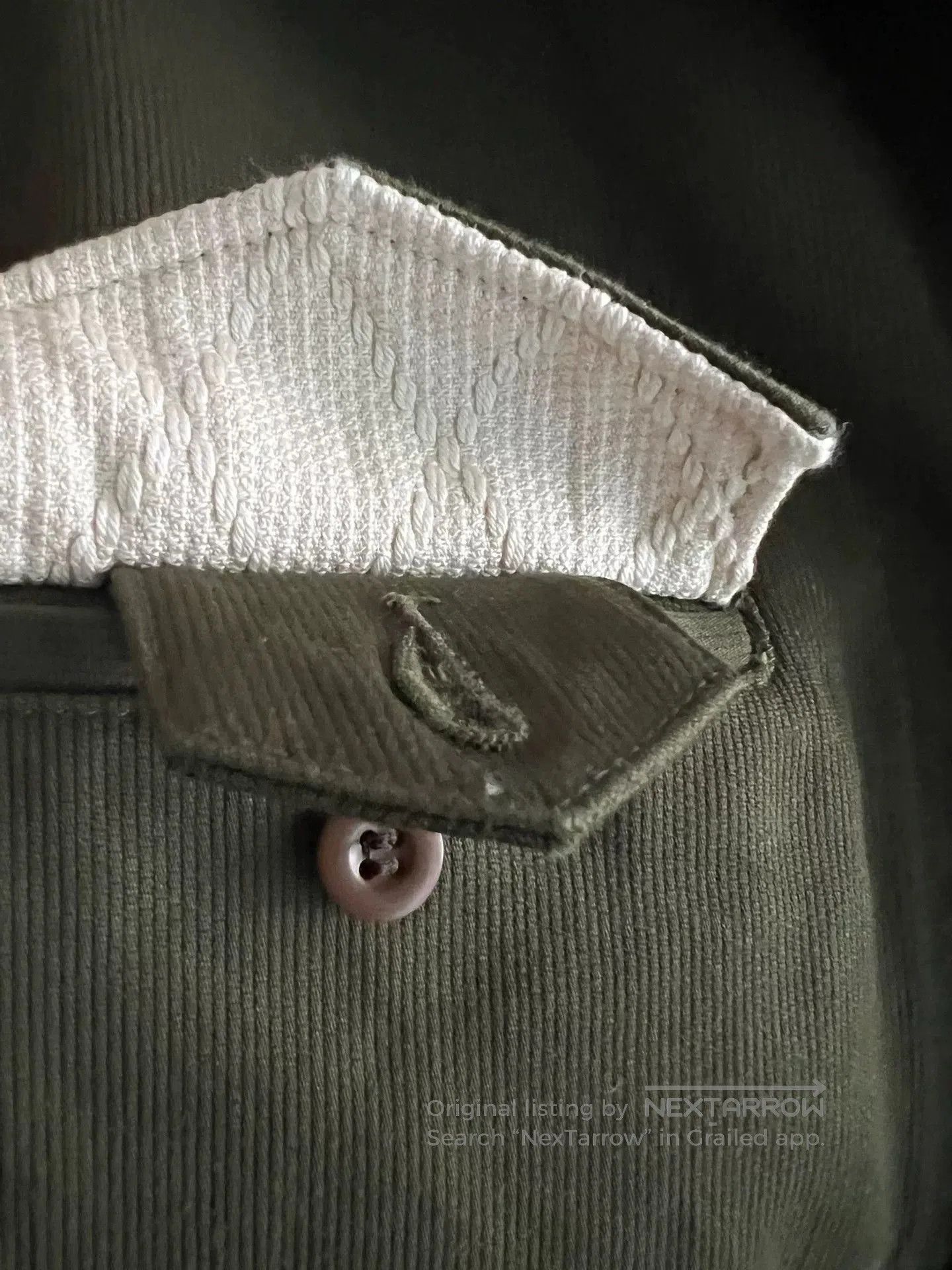 Samurai Jeans olive green bomber jacket with four pockets. Size US M / EU 48-50 / 2 - 4 Thumbnail
