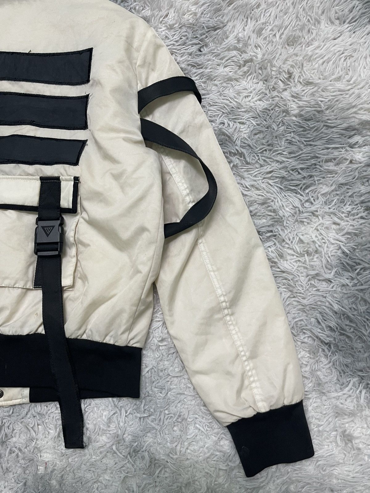 Other RARE ISSEY MIYAKE INSPIRED BONDAGE BOMBER JACKET BRAND TKPA Size US L / EU 52-54 / 3 - 17 Thumbnail