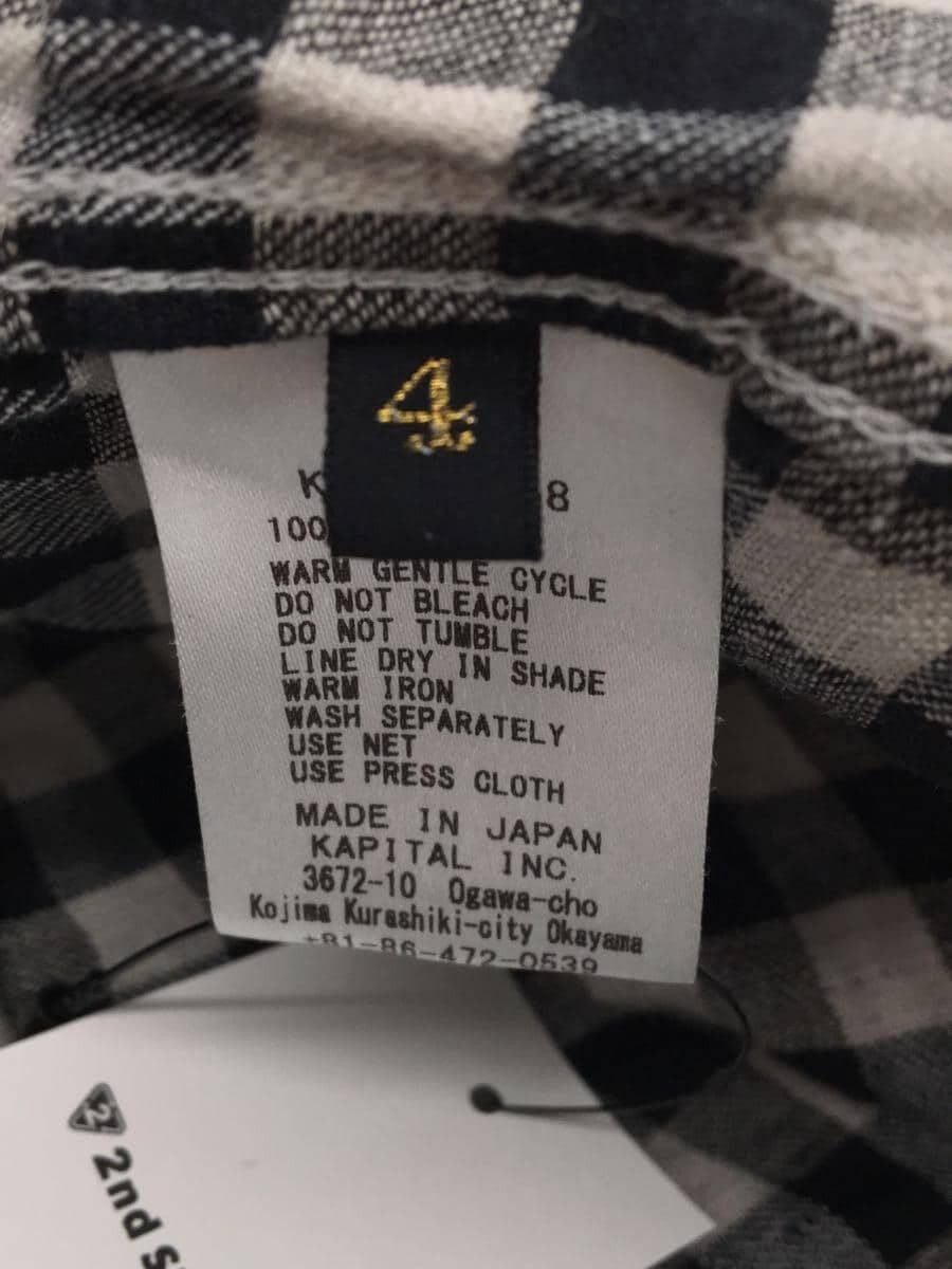 Kapital Checkered Linen Cardigan Size US XL / EU 56 / 4 - 4 Thumbnail