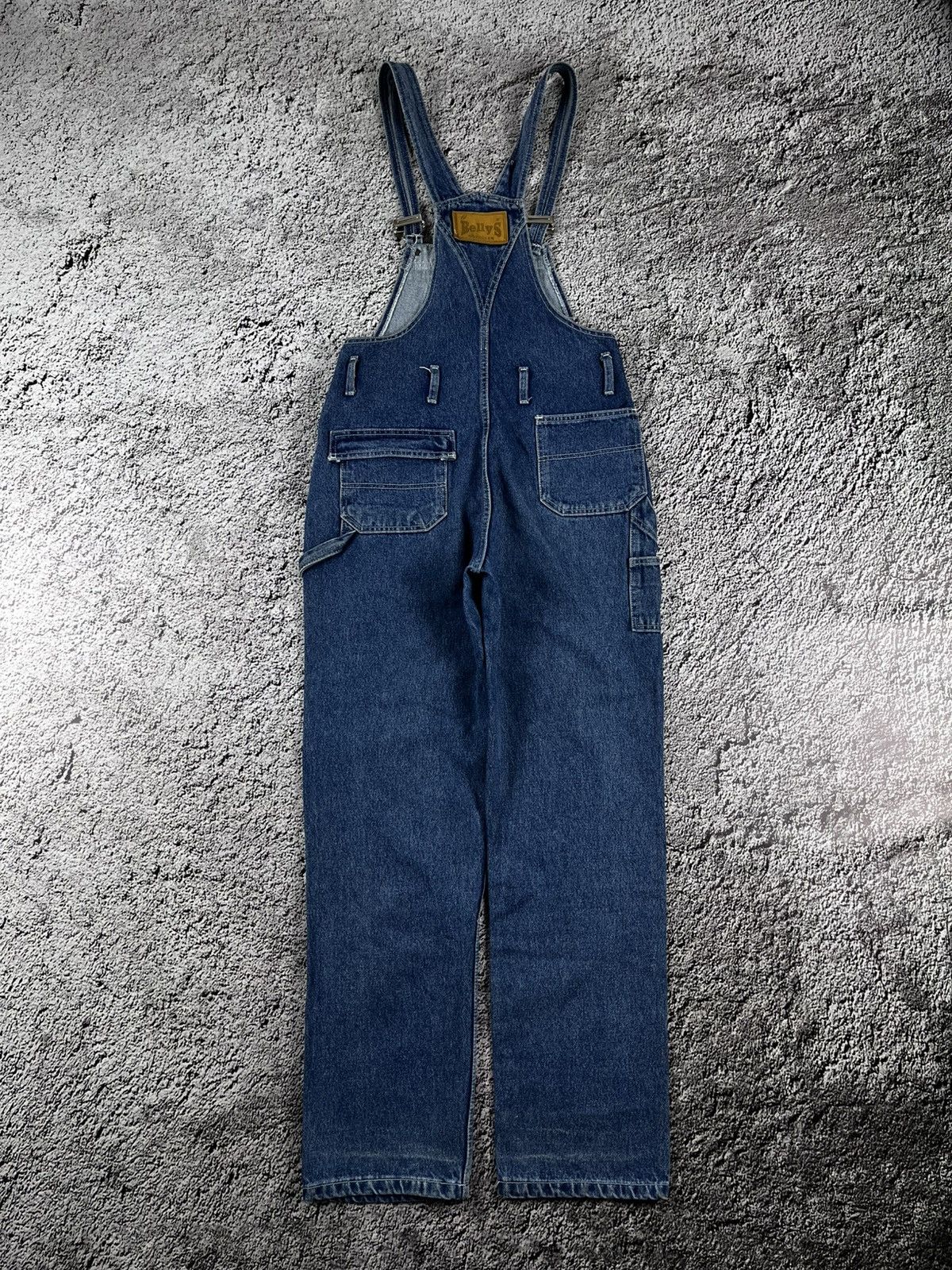 Vintage Vintage 90s Bellys denim bib overall workwear style size 31 Size 31" - 1 Thumbnail