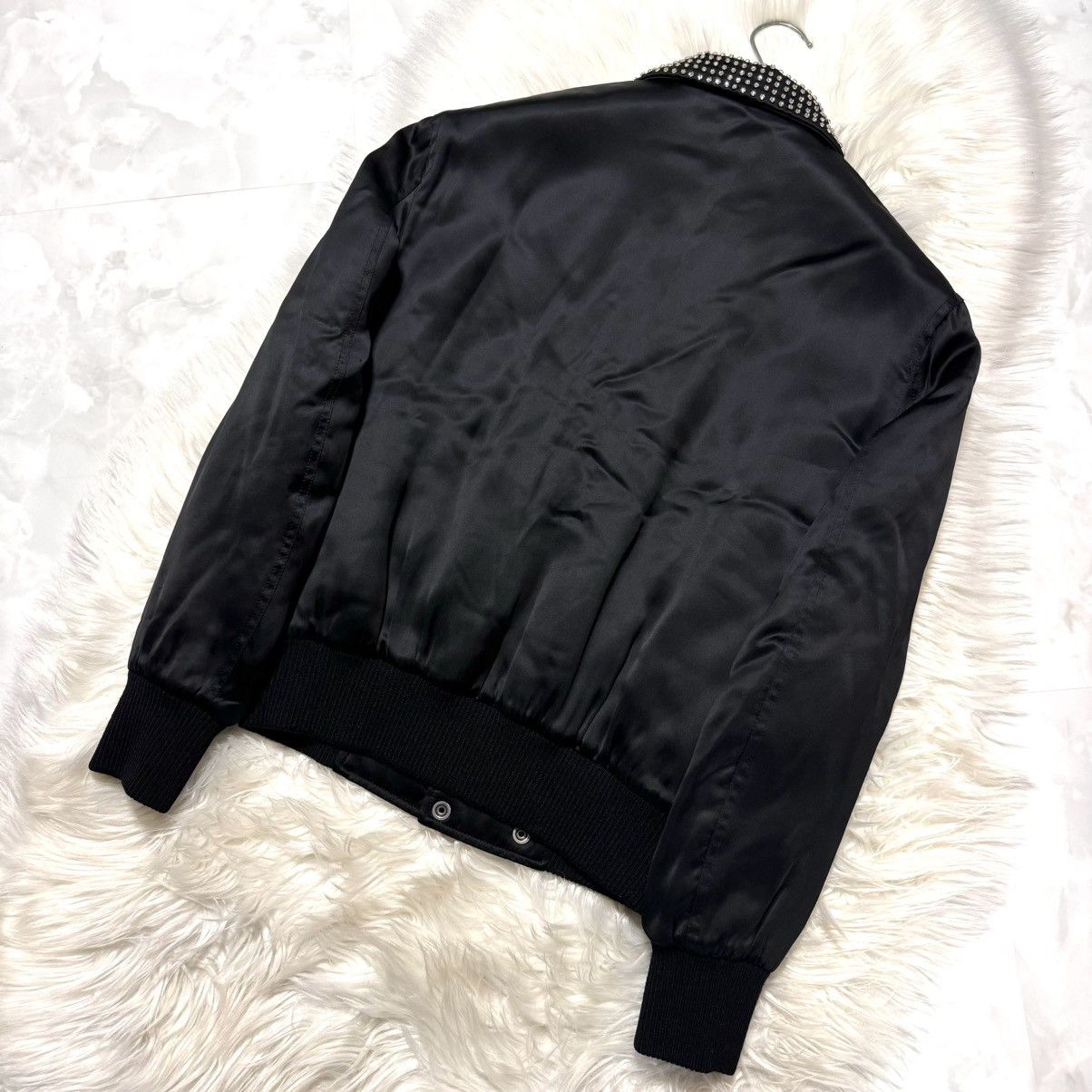 Saint Laurent Paris Saint Laurent Paris Je t'aime crystal teddy bomber jacket Size US XS / EU 42 / 0 - 7 Thumbnail