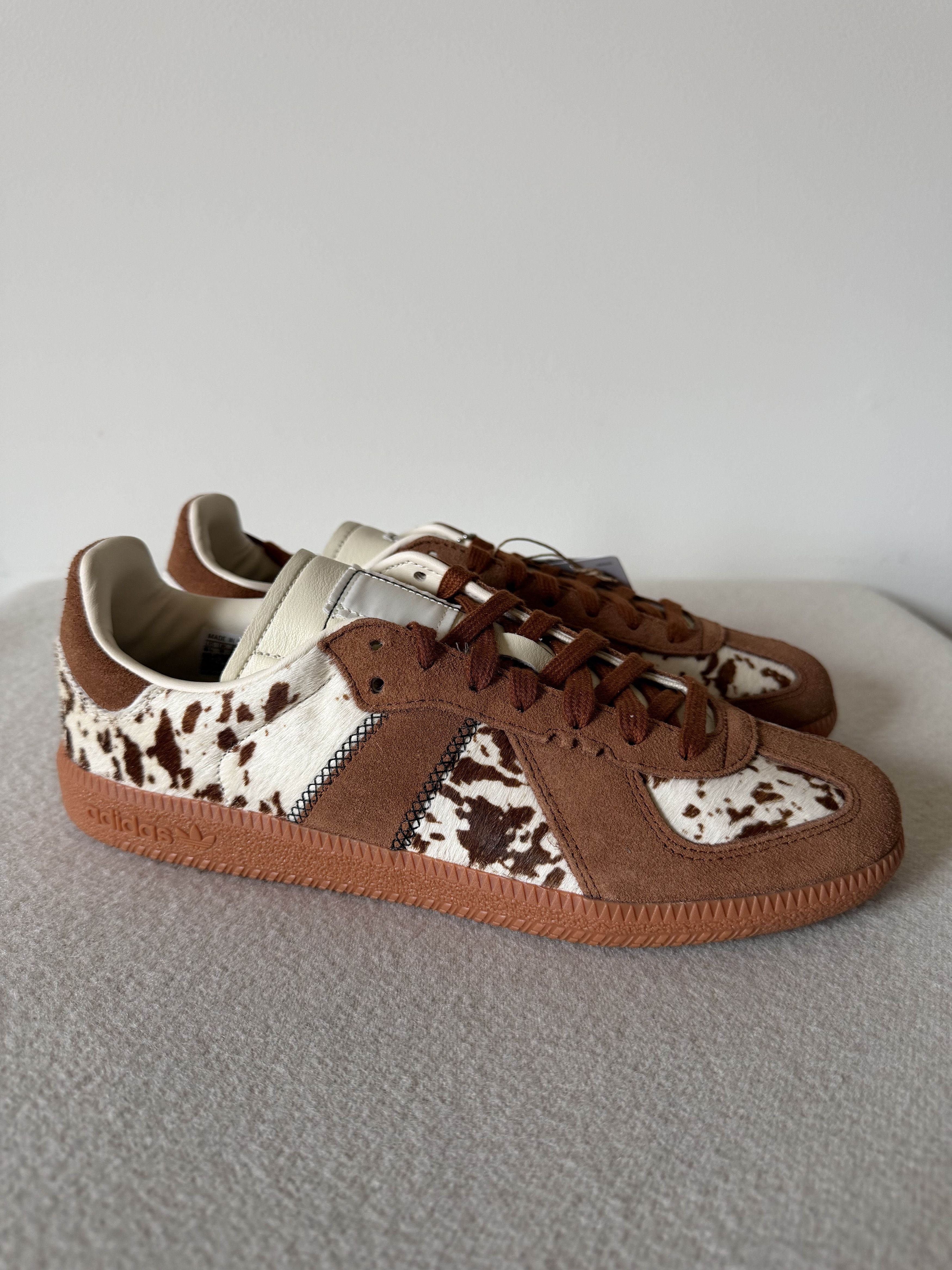 Adidas Adidas BW Army Do Not Duplicate in Rodeo Brown Cow Print Size US 8 / EU 41 - 1 Thumbnail