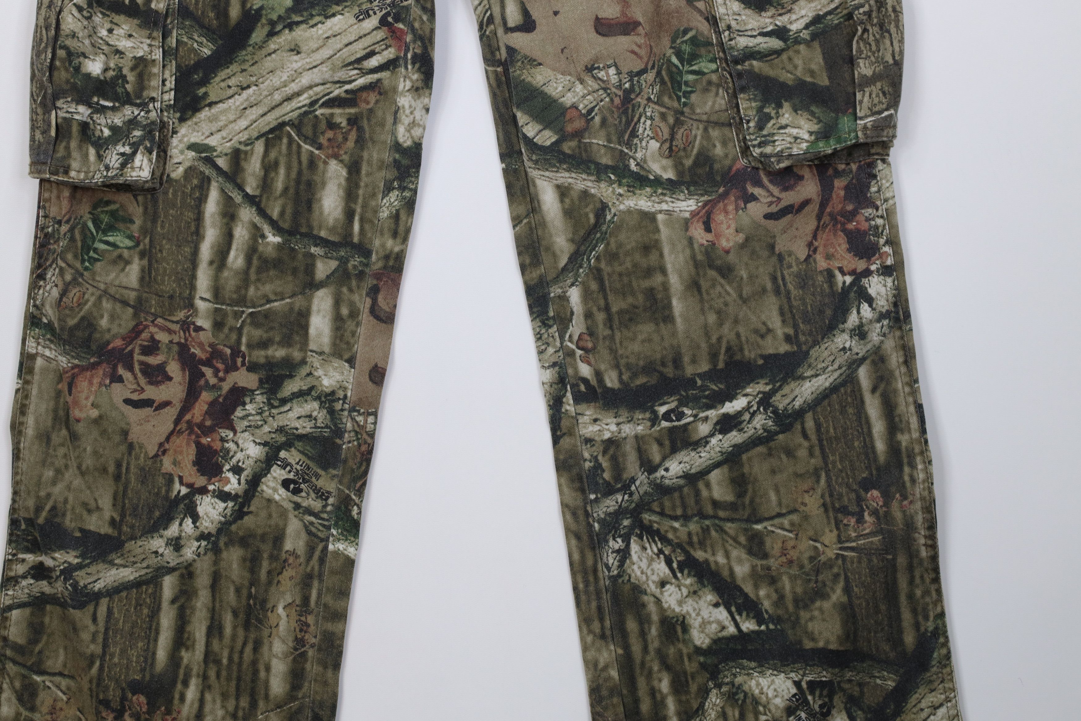 Vintage Vintage Y2K Streetwear Flared Wide Leg Cargo Pants Size 36" / US 14 / IT 50 - 4 Thumbnail