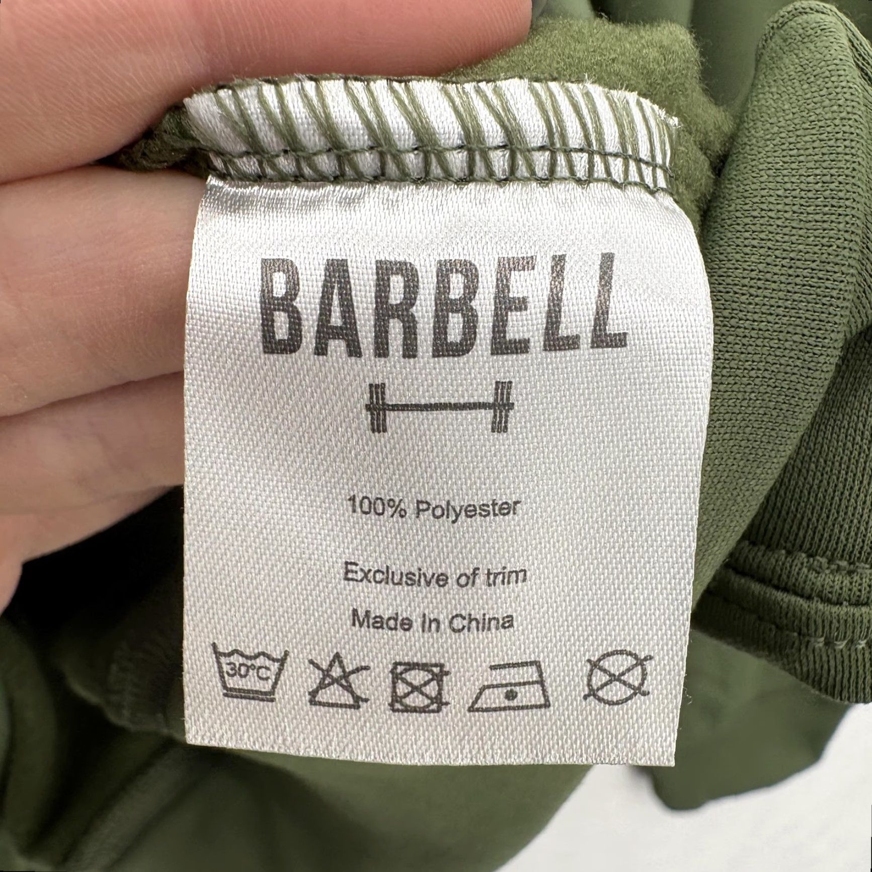 Vintage Barbell Apparel Sweatshirt Mens Medium Green Fleece Pullover Crewneck Graphic Print Size US M / EU 48-50 / 2 - 4 Thumbnail