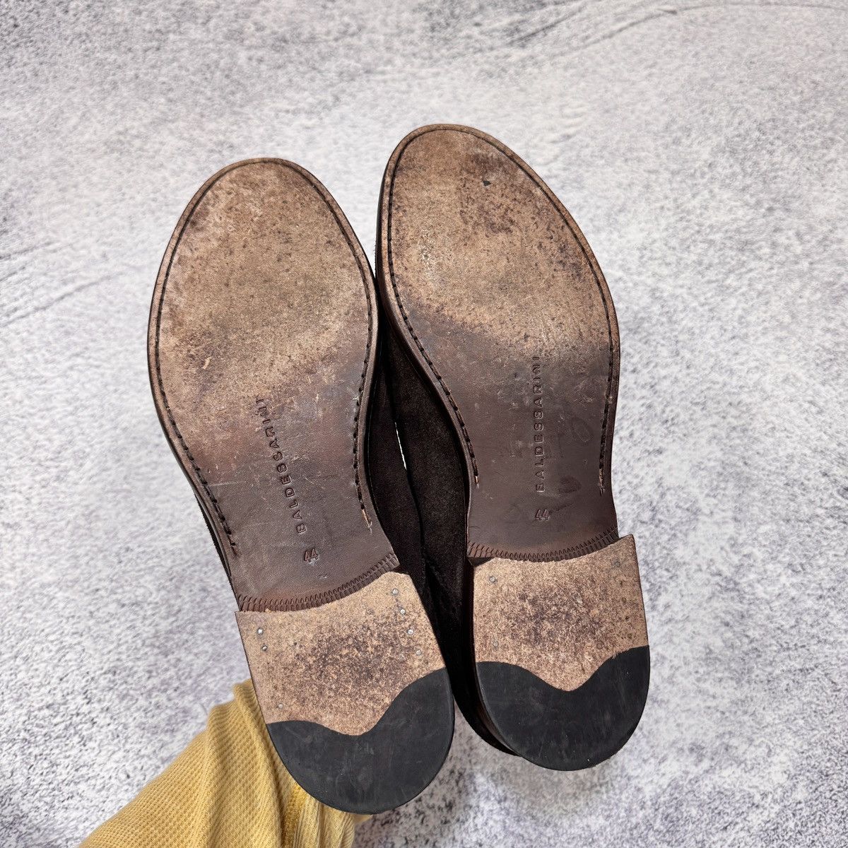 Baldessarini Baldessarini Welted Double Monk Straps Brown Suede UK10 Size US 11 / EU 44 - 8 Thumbnail