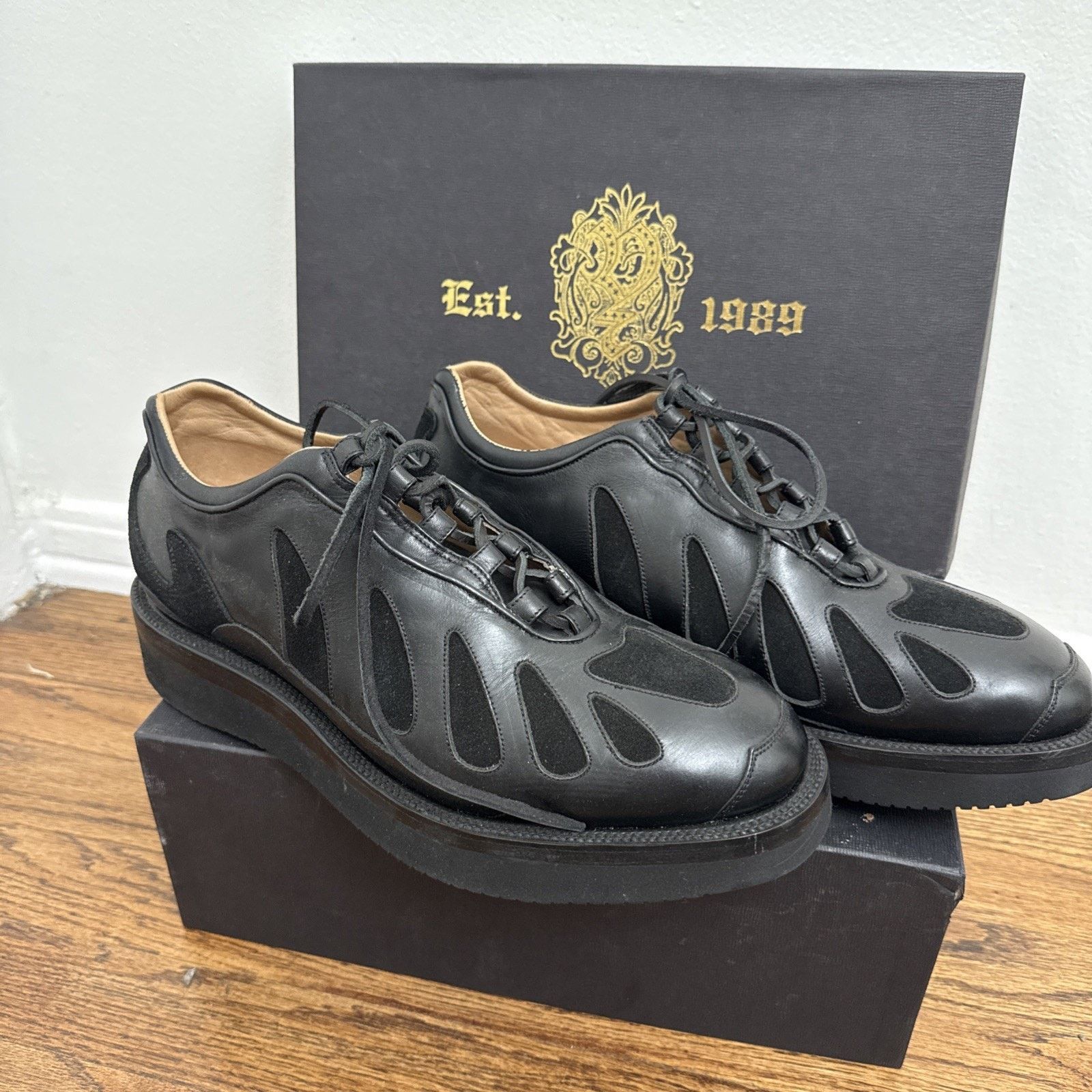 Yuketen YUKETEN LAND MAX 2T BLACK Size 10E 10 E Like 10,5 Size US 10 / EU 43 - 2 Thumbnail