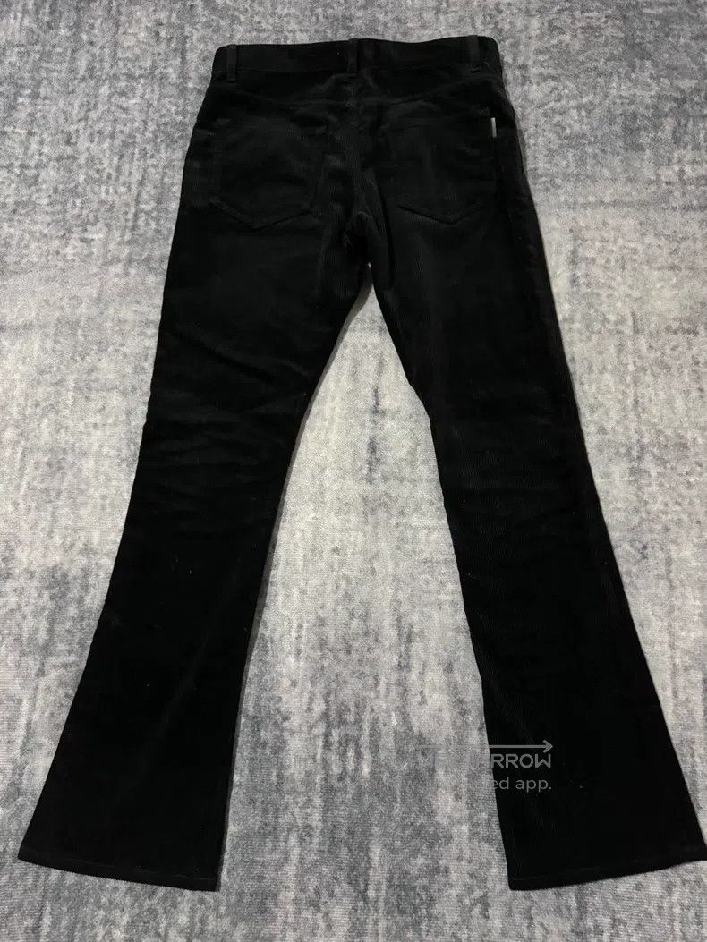 Saint Laurent Paris Saint Laurent Paris Cat Claw Corduroy Flared Pants Size US 29 - 2 Thumbnail
