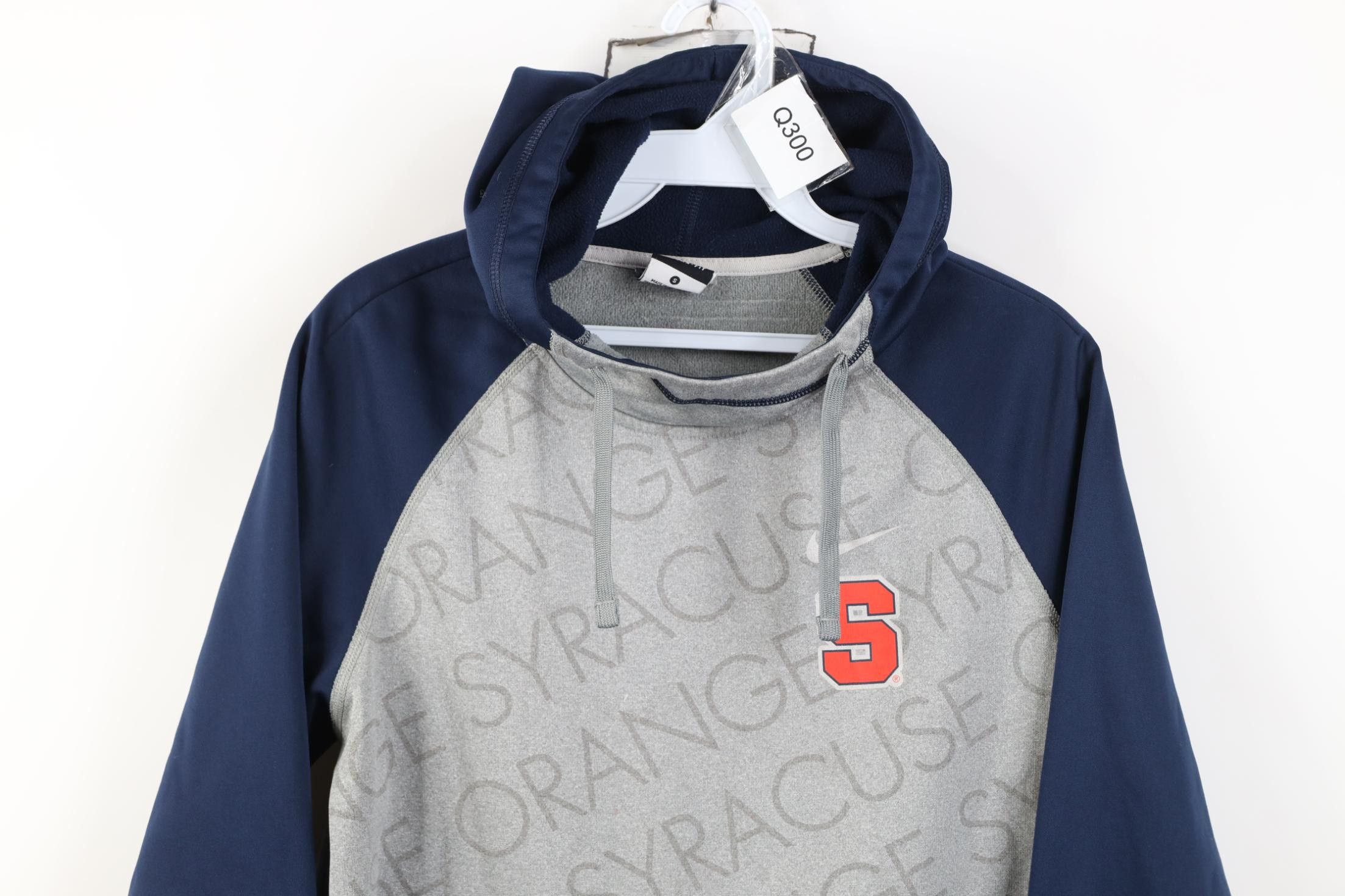 Nike Nike Therma Fit Syracuse University Hoodie Sweatshirt Raglan Size S / US 4 / IT 40 - 2 Thumbnail