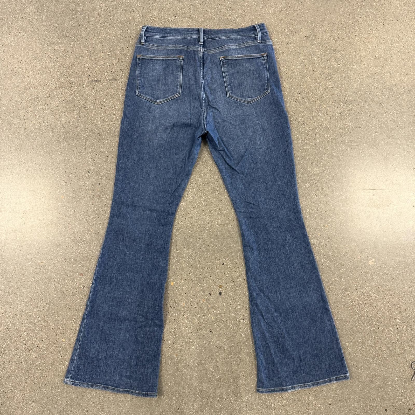 Frame NWOT Frame Denim Le High Flare Jeans Blue Deadstock DS - 33 Size 33" - 10 Thumbnail