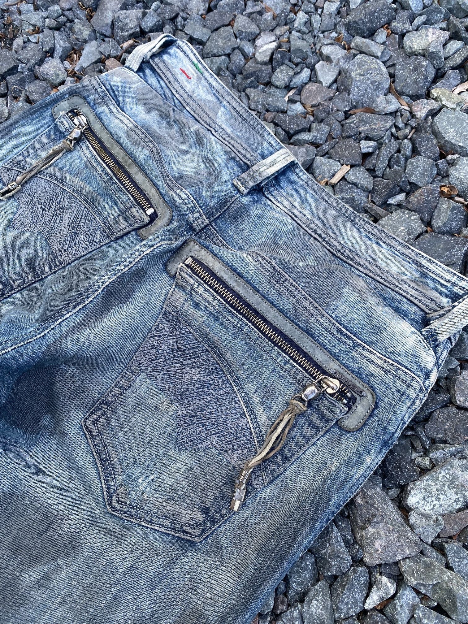 Diesel HOT🔥DIESEL SLAMMER WASH 00615 slimfit W28x30 inch Size US 28 / EU 44 - 7 Thumbnail