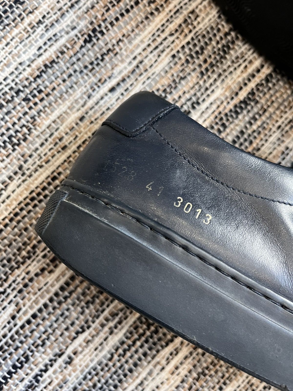 Common Projects × Designer Common Projects Achilles Low Sneakers Navy leather shoes Size US 8 / EU 41 - 7 Thumbnail