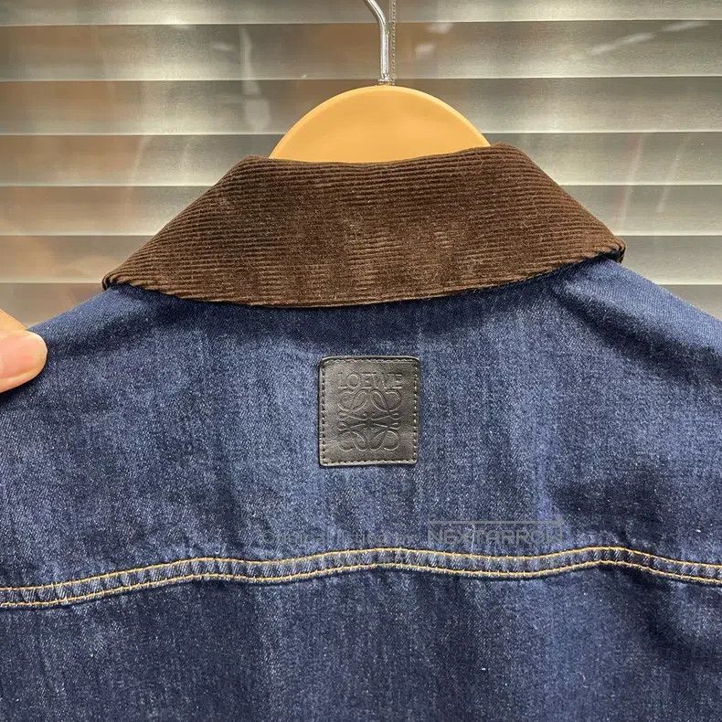 Loewe Loewe 23ss Single Breasted Lapel Long Sleeve Denim Jacket Size US S / EU 44-46 / 1 - 3 Thumbnail