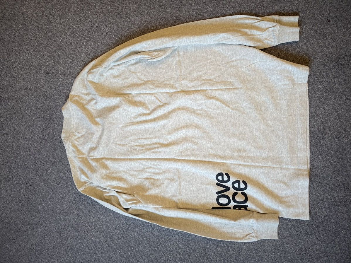 Palace Palace love palace grey longsleeve Size US L / EU 52-54 / 3 - 3 Thumbnail