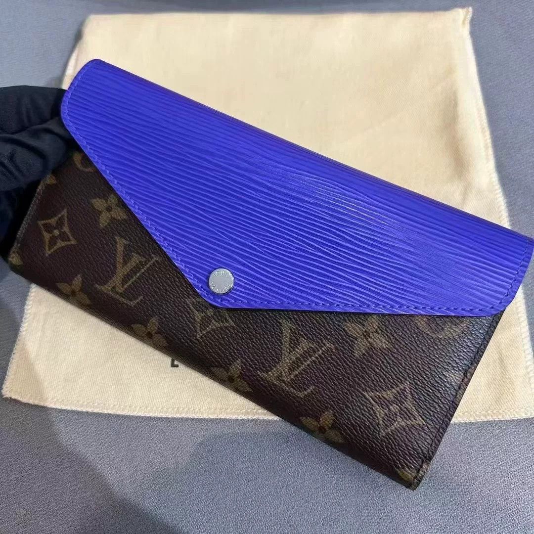 Louis Vuitton Louis Vuitton Blue Wallet one size Men Size ONE SIZE - 1 Thumbnail