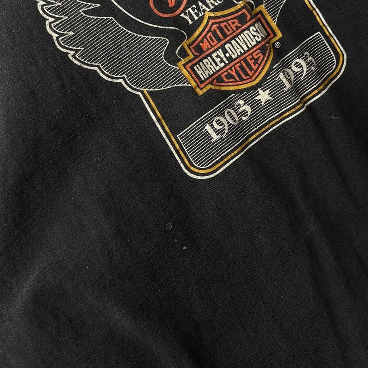 Harley Davidson × Vintage Vintage Faded Harley Davidson 1993 Shirt XL Size US XL / EU 56 / 4 - 5 Thumbnail