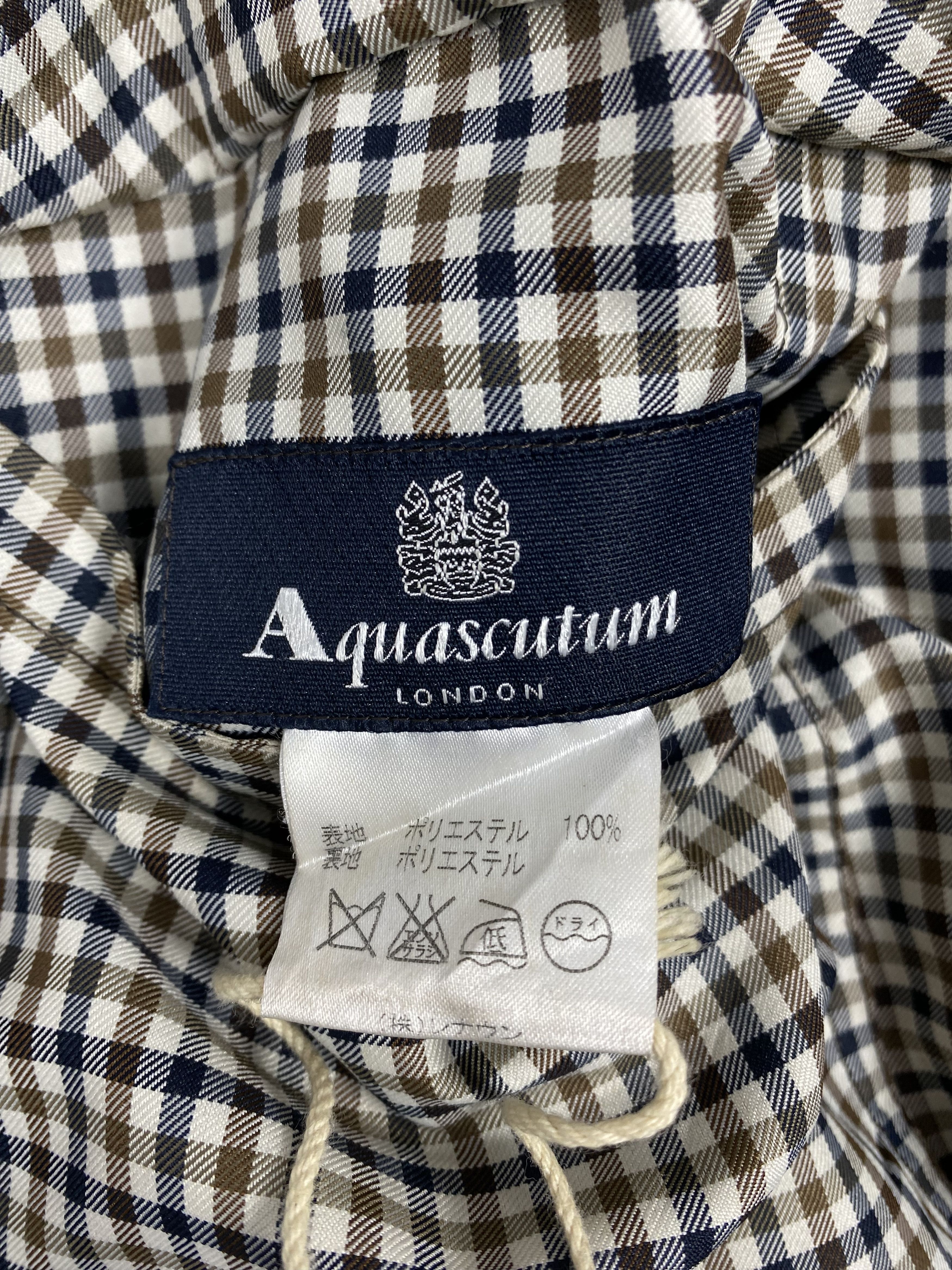 Aquascutum Vintage Aquascutum Reversible Button Jacket Size US M / EU 48-50 / 2 - 11 Thumbnail