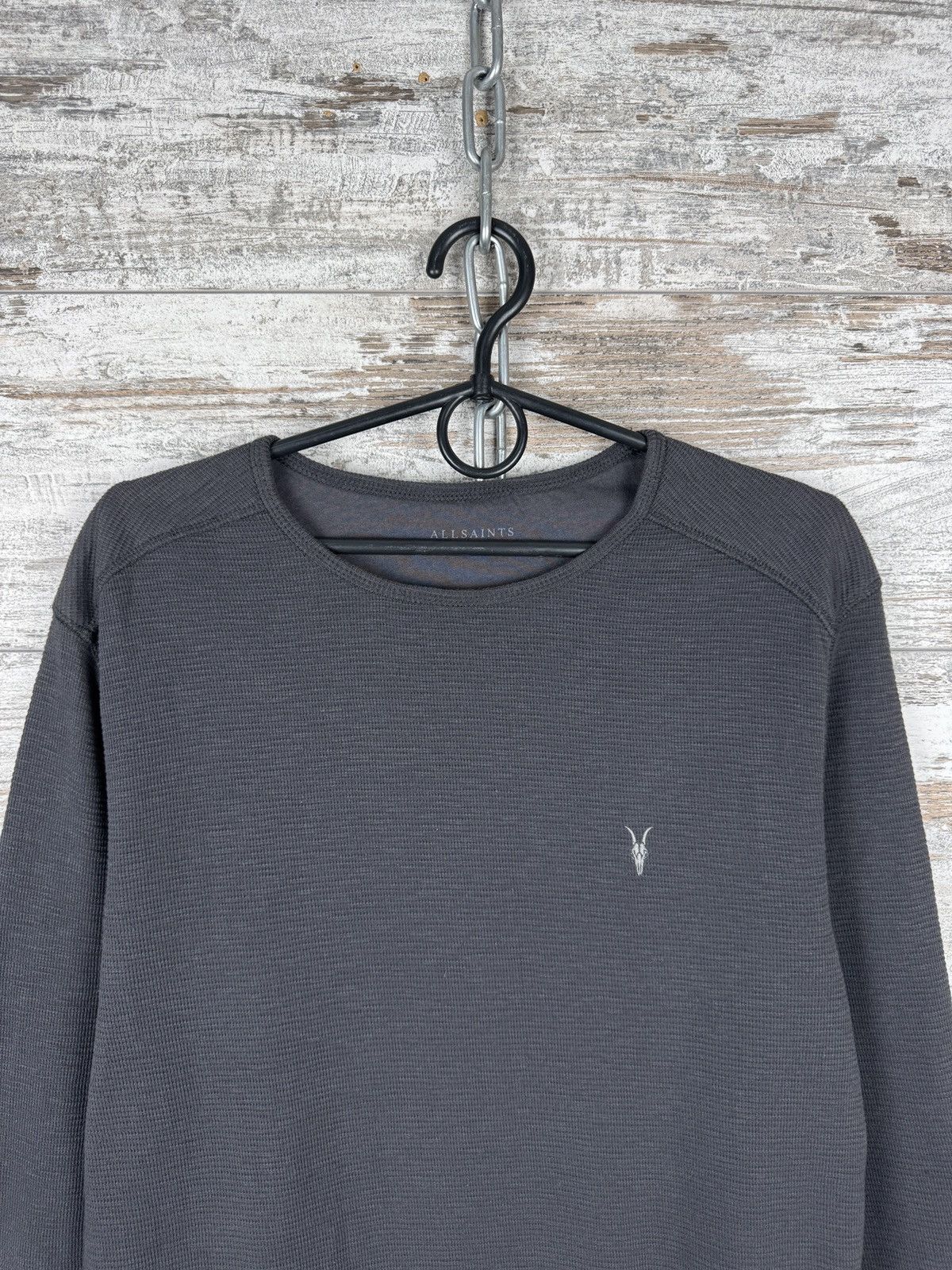 Allsaints Mens Allsaints clash ls crew long-sleeve T-shirt sweatshirt Size US M / EU 48-50 / 2 - 5 Thumbnail