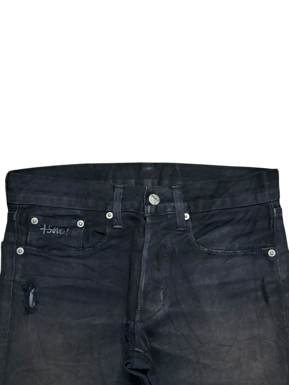 Ksubi Vintage Ksubi Button Fly Faded Wash Distressed Jeans Size US 30 / EU 46 - 4 Thumbnail