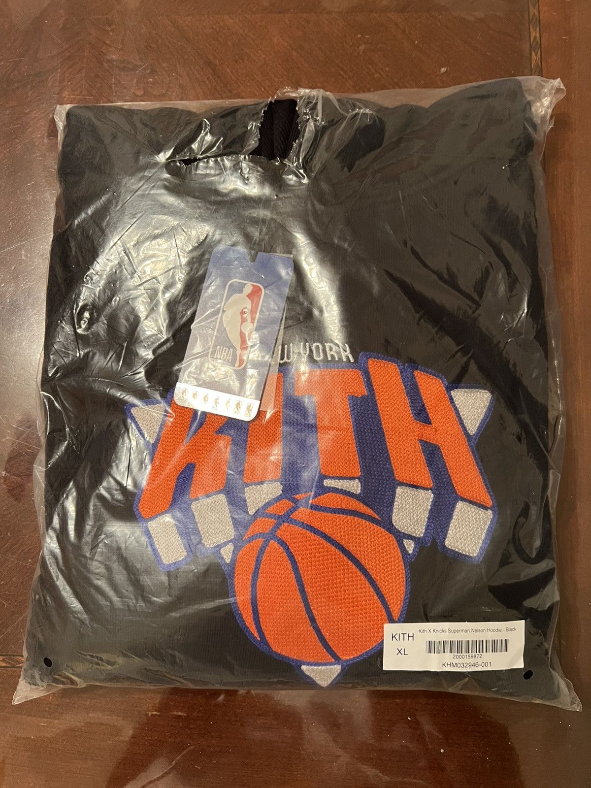 Kith Kith for the New York Knicks Superman Nelson Hoodie in Black Size US XL / EU 56 / 4 - 6 Thumbnail