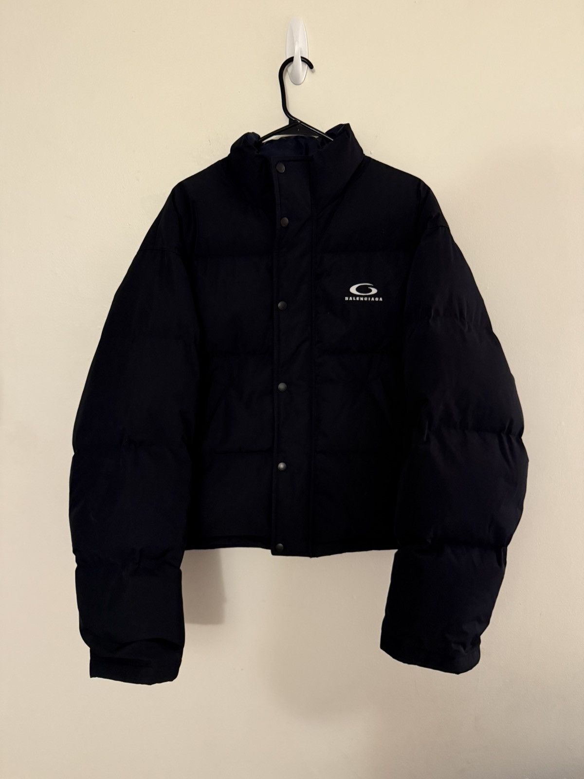 Pre-owned Balenciaga Infinity Unity Icon Reversible Puffer Jacket