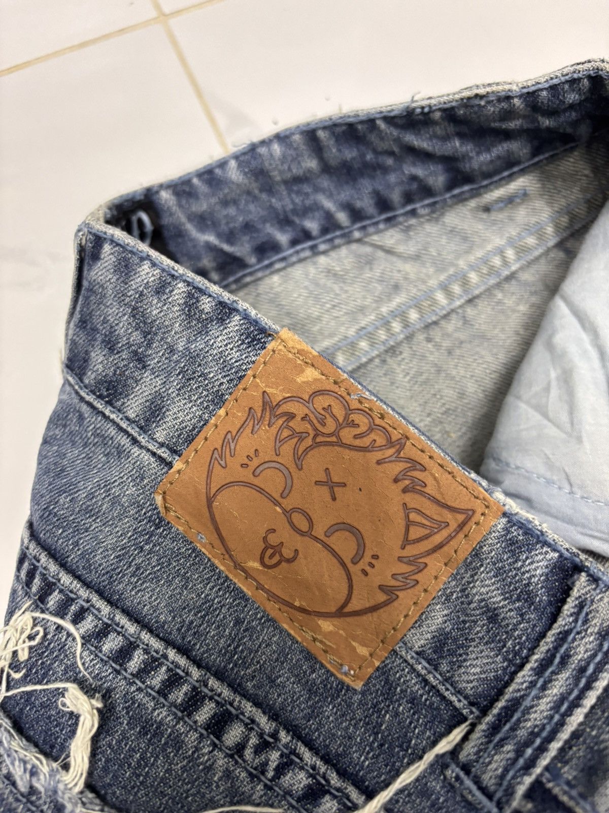 Drop Dead × Drop Dead Clothing Drop Dead Skinny Slim Fit Distressed Denim Jeans Size 30" / US 8 / IT 44 - 11 Thumbnail