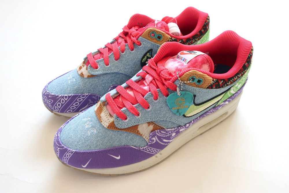 Nike (11) Nike Air Max 1 SP Concepts Far Out (Special Box) Size US 11 / EU 44 - 2 Thumbnail