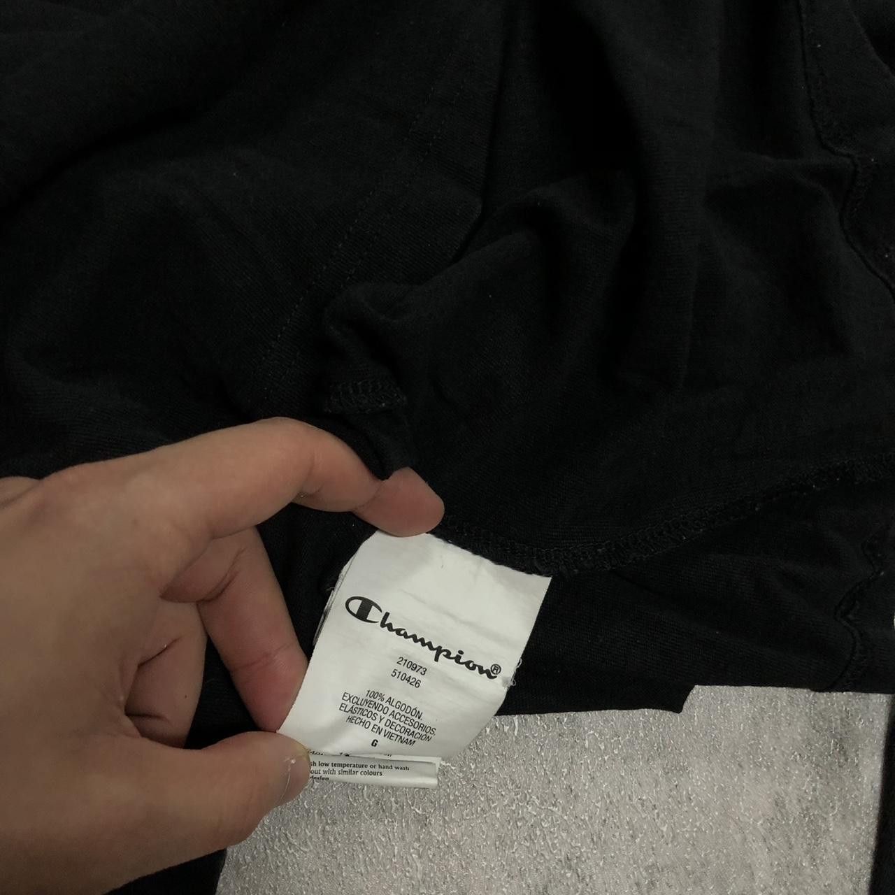 Champion Black Champion long sleeve t-shirt streetwear Size US L / EU 52-54 / 3 - 4 Thumbnail