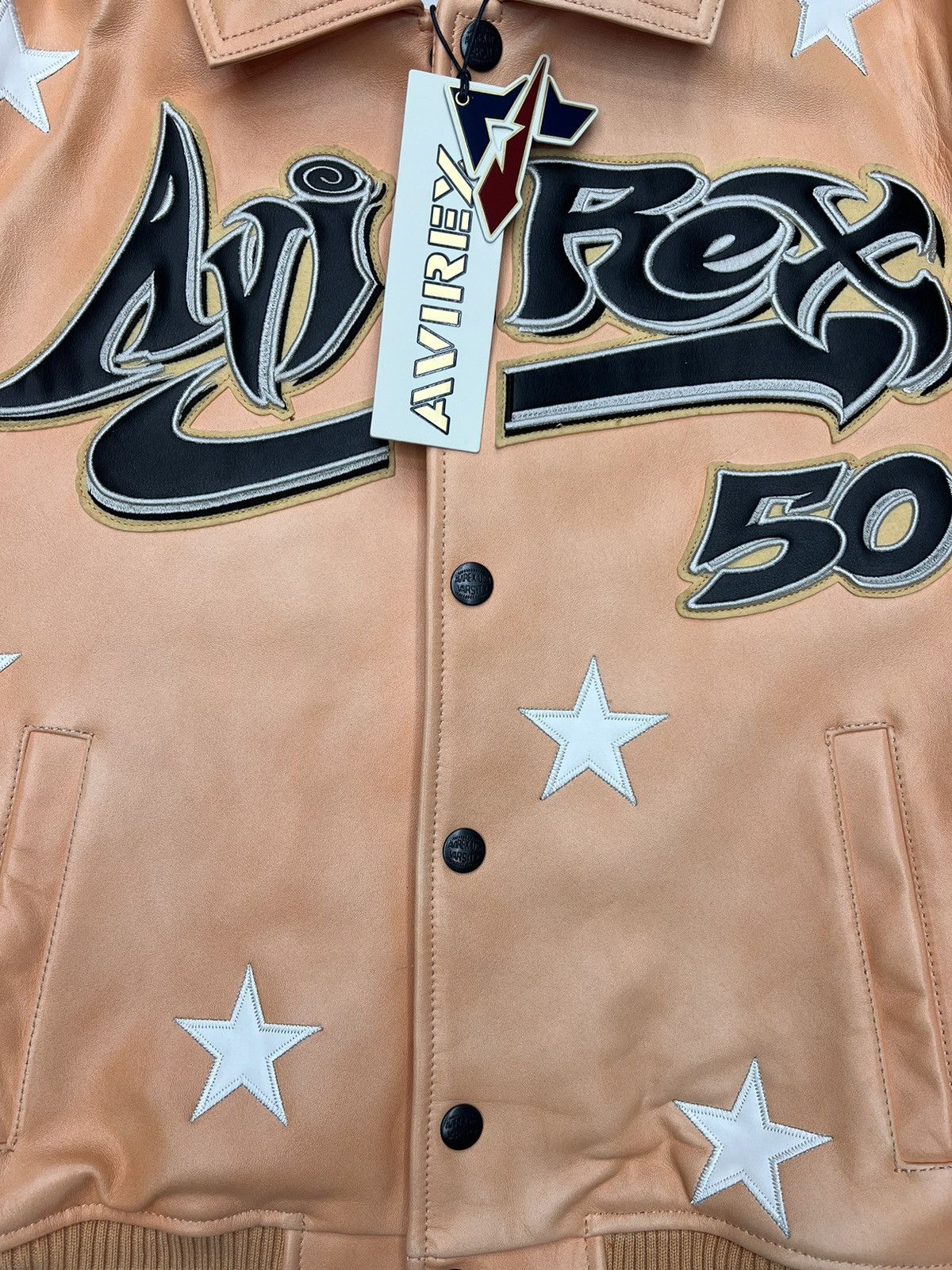 Avirex × HELLSTAR Hellstar Avirex Varsity Jacket Size US M / EU 48-50 / 2 - 2 Thumbnail