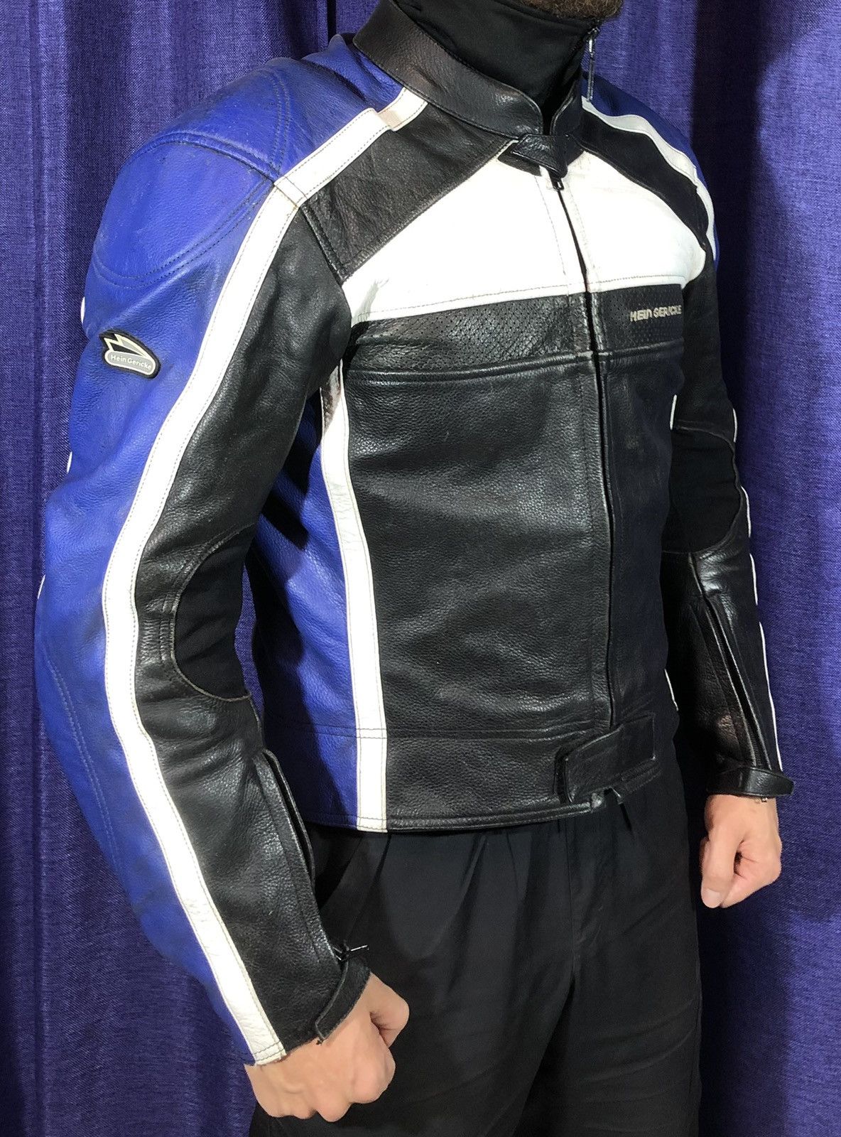 Ferrari × Hein Gericke × Honda Hein Gericke Motorcycle Moto Leather Jacket Racing Size US S / EU 44-46 / 1 - 2 Thumbnail