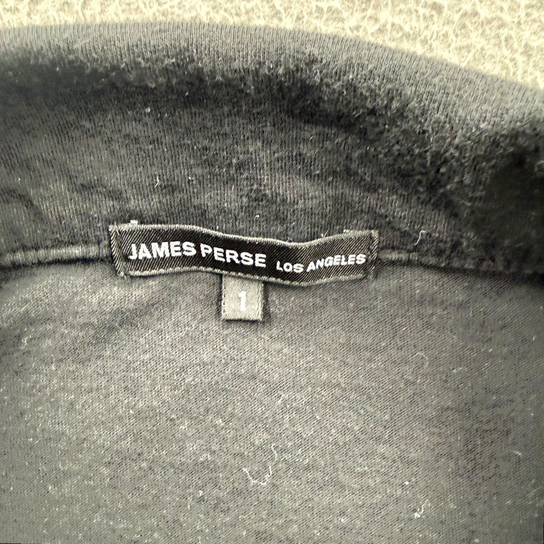 James Perse James Perse Polo Shirt Mens S Black Chest Pocket Short Sleeve Made In USA MLJ3891 Size US S / EU 44-46 / 1 - 3 Thumbnail