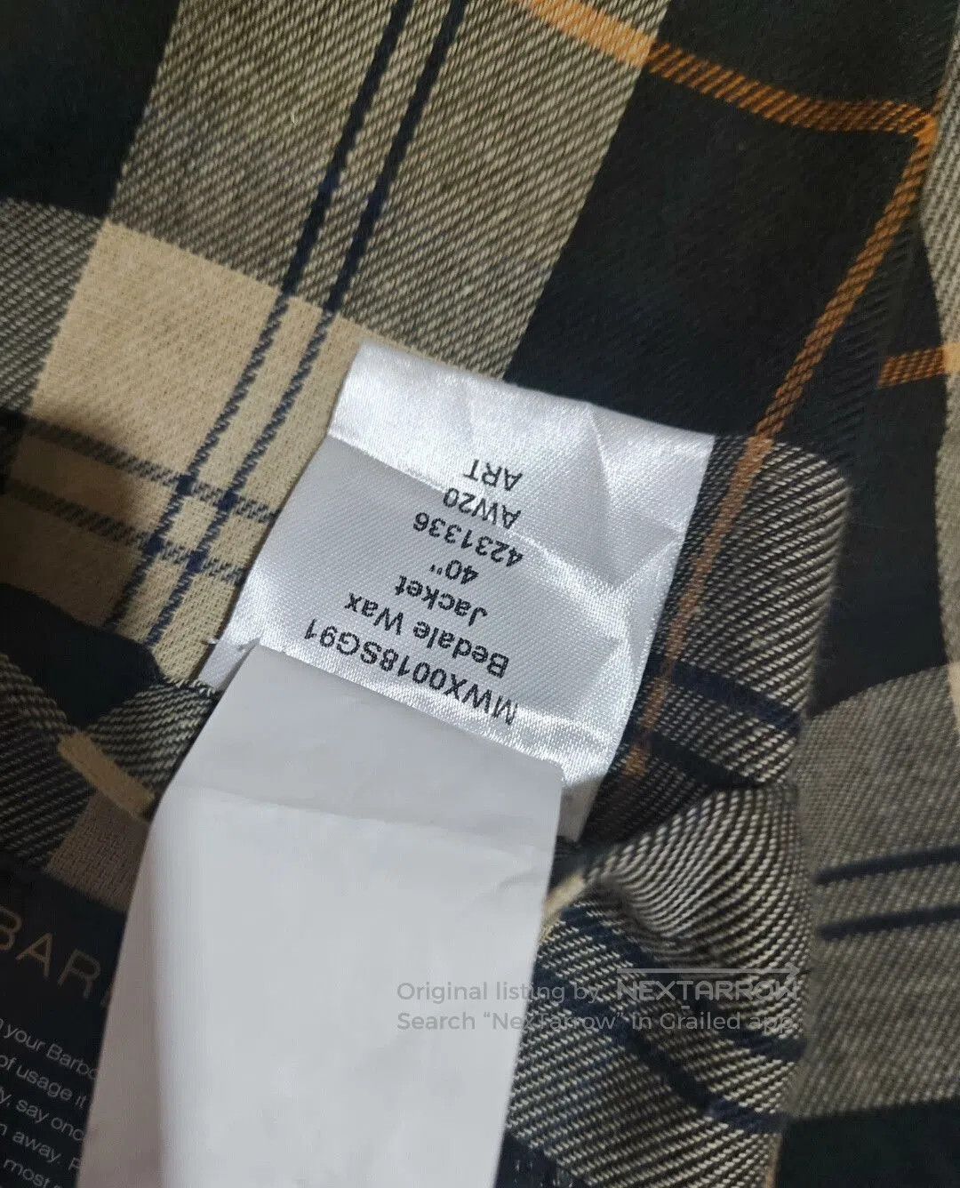 Barbour Barbour Bedale Waxed Jacket. Size US XXS / EU 40 - 6 Thumbnail