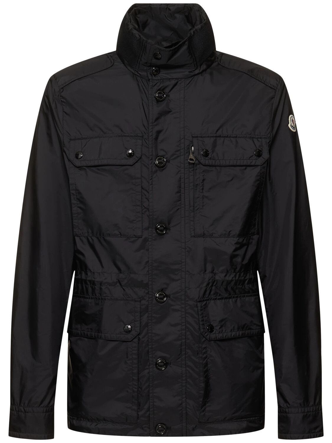 MONCLER Lez Men's Black Nylon Jacket New 2