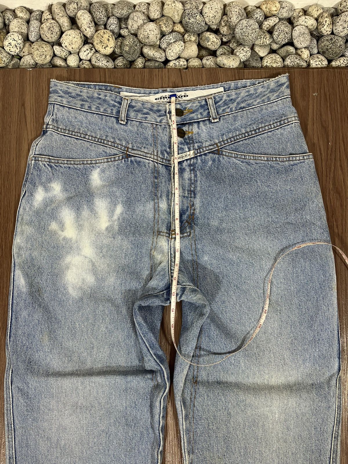 Marithe + Francois Girbaud Marithé François Girbaud Vintage Stone Washed Jeans Size US 33 - 18 Thumbnail