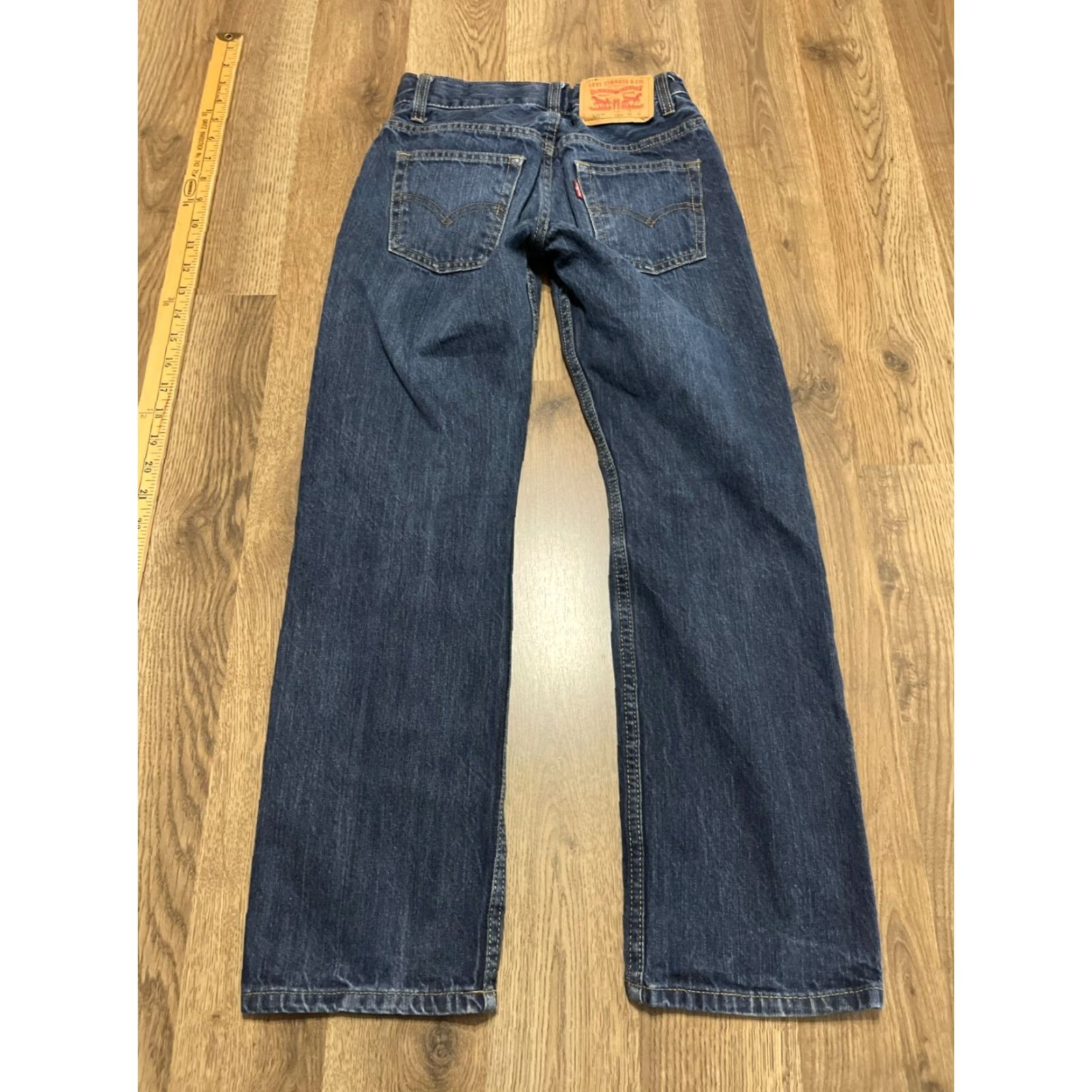 Levi's Levi's Jeans Women's Size 10 Blue Denim Slim 505 Regular Pockets Jeans Women Size 32" / US 10 / IT 46 - 2 Thumbnail