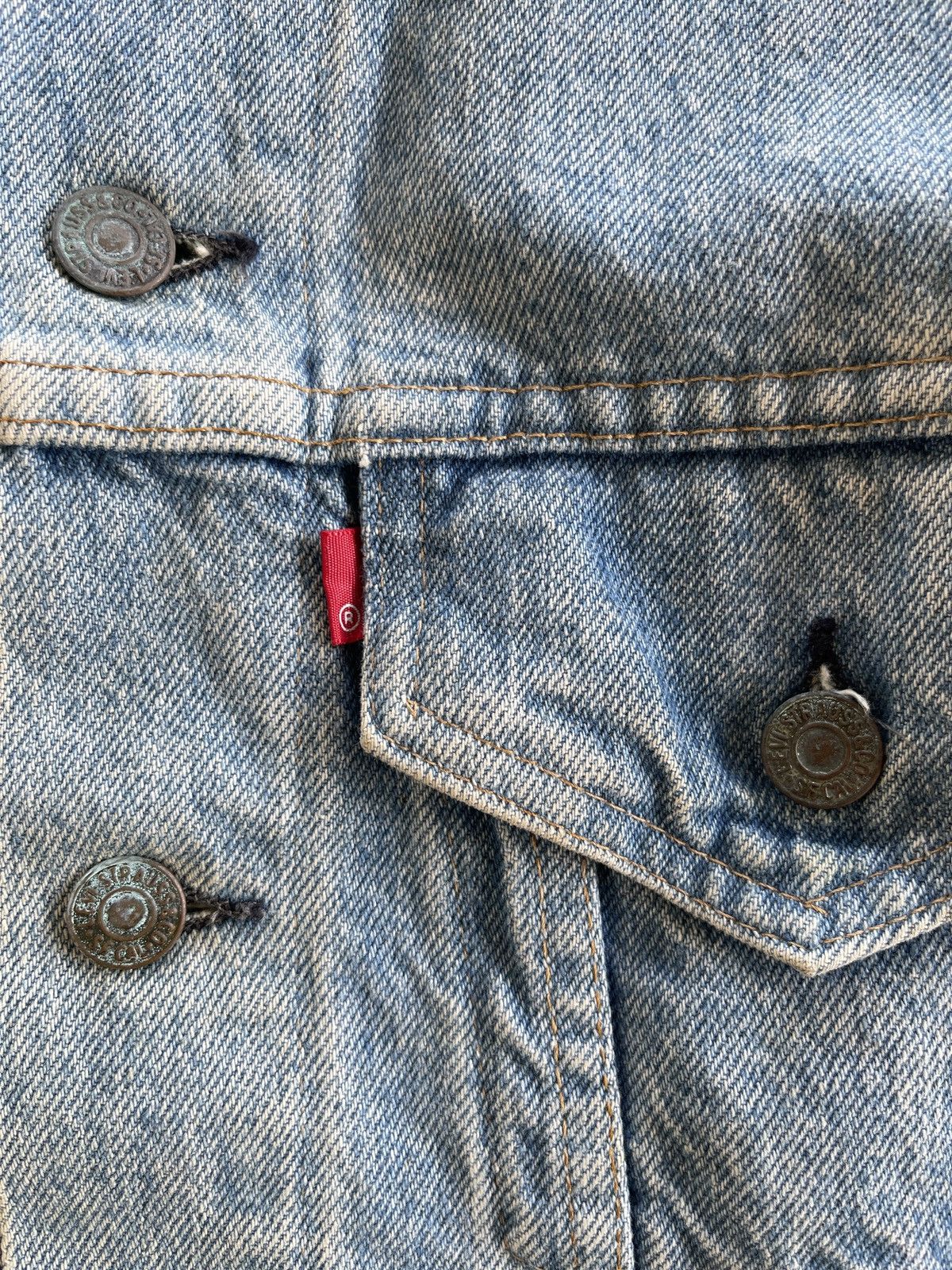 Levi's Vintage Clothing 70s Levis USA 70505-0217 Single R Trucker Jacket Size US S / EU 44-46 / 1 - 23 Thumbnail