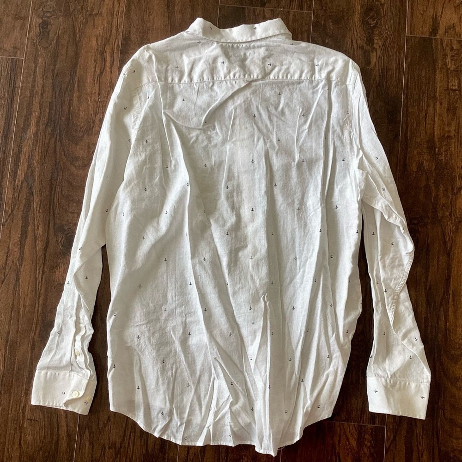 Banana Republic Banana Republic Linen/Cotton Blend Button Down Size US XL / EU 56 / 4 - 7 Thumbnail