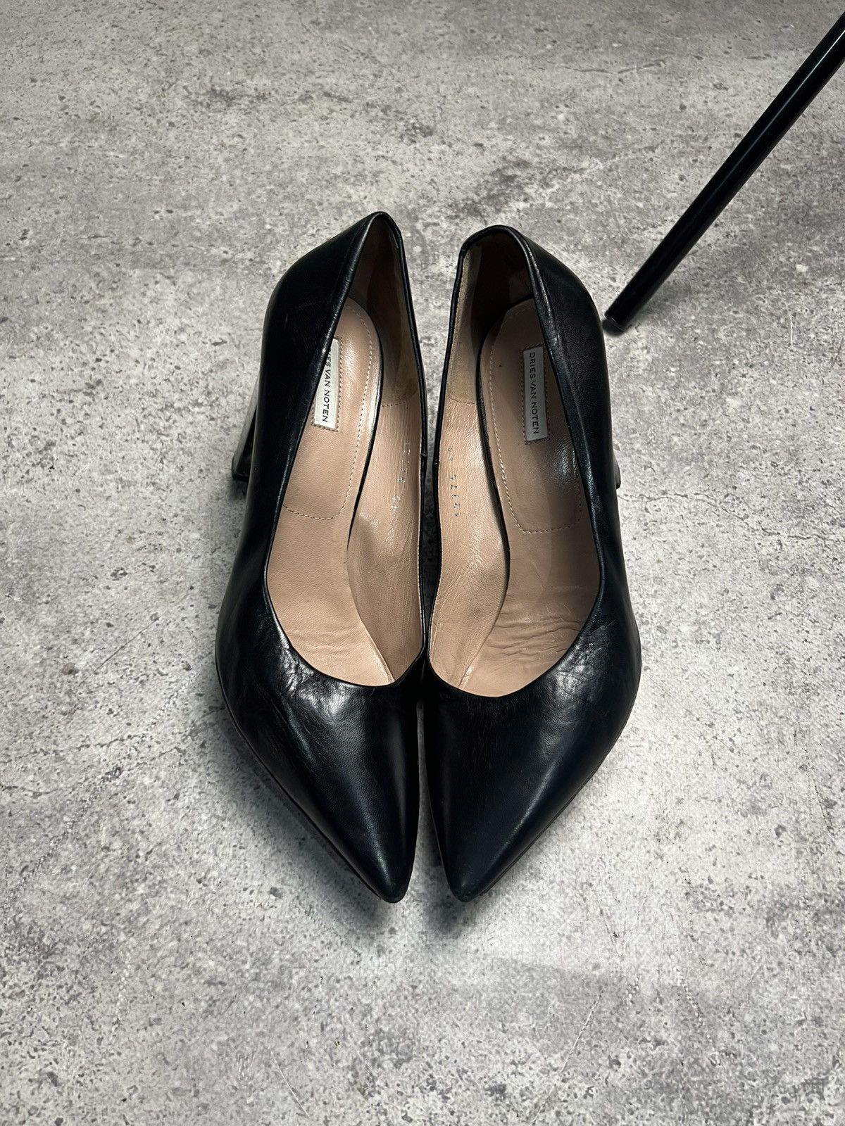 Dries Van Noten Dries Van Noten rare Leather Heels Size US 11 / IT 41 - 1 Thumbnail