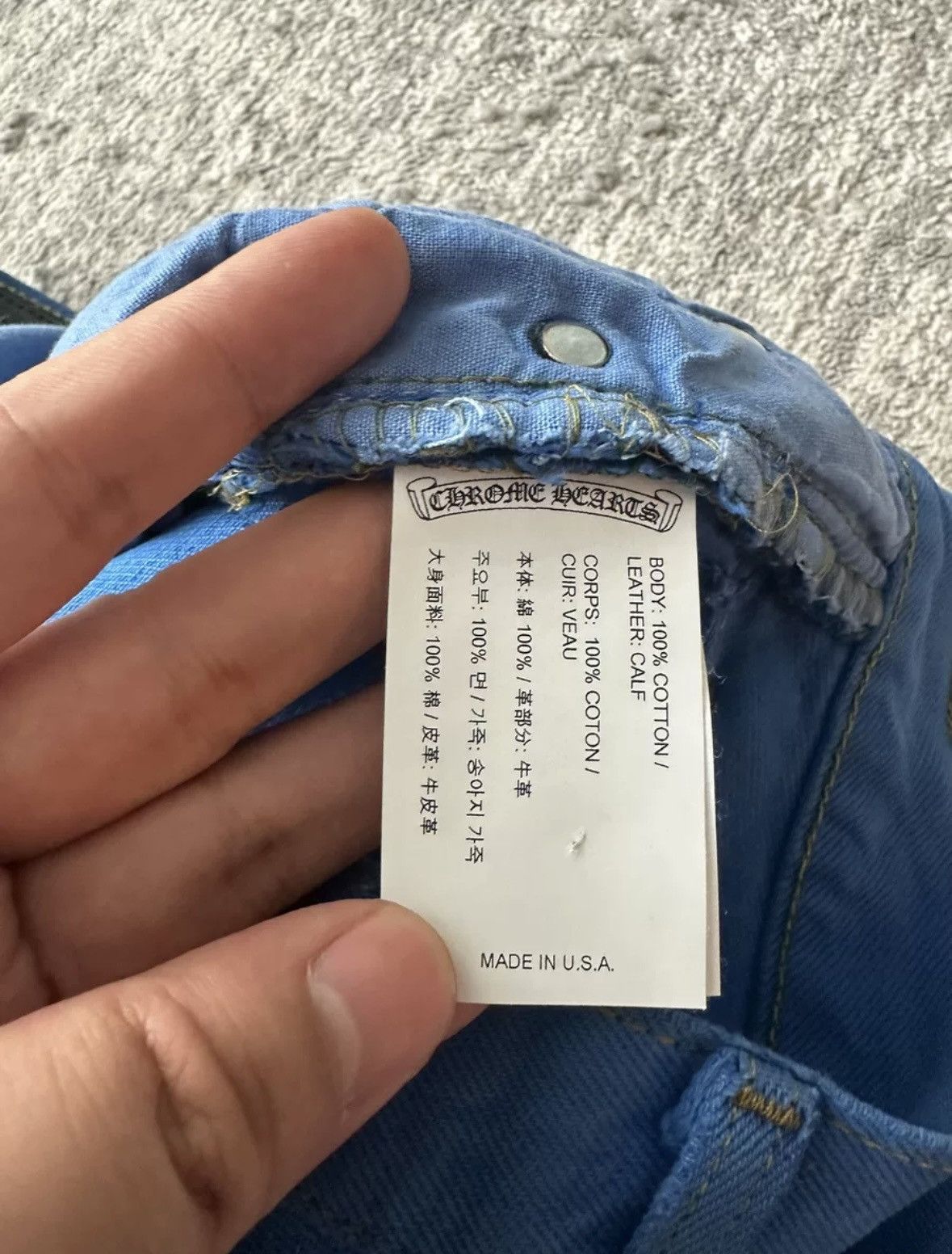 Chrome Hearts Chrome heart cargo pant Size US 36 / EU 52 - 6 Thumbnail