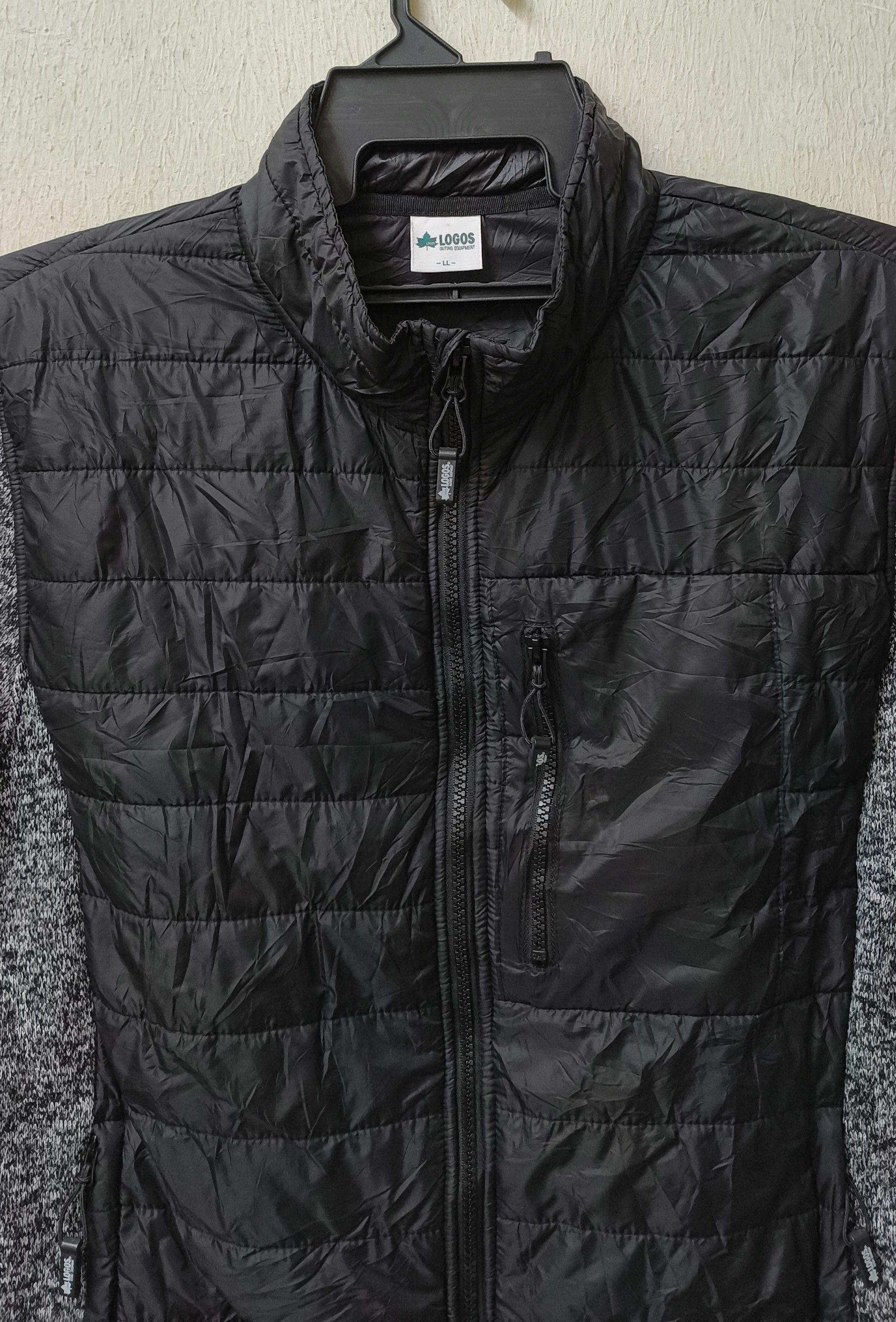 Japanese Brand Logos Outing Equipment Knit Puffer jacket Size L / US 10 / IT 46 - 3 Thumbnail